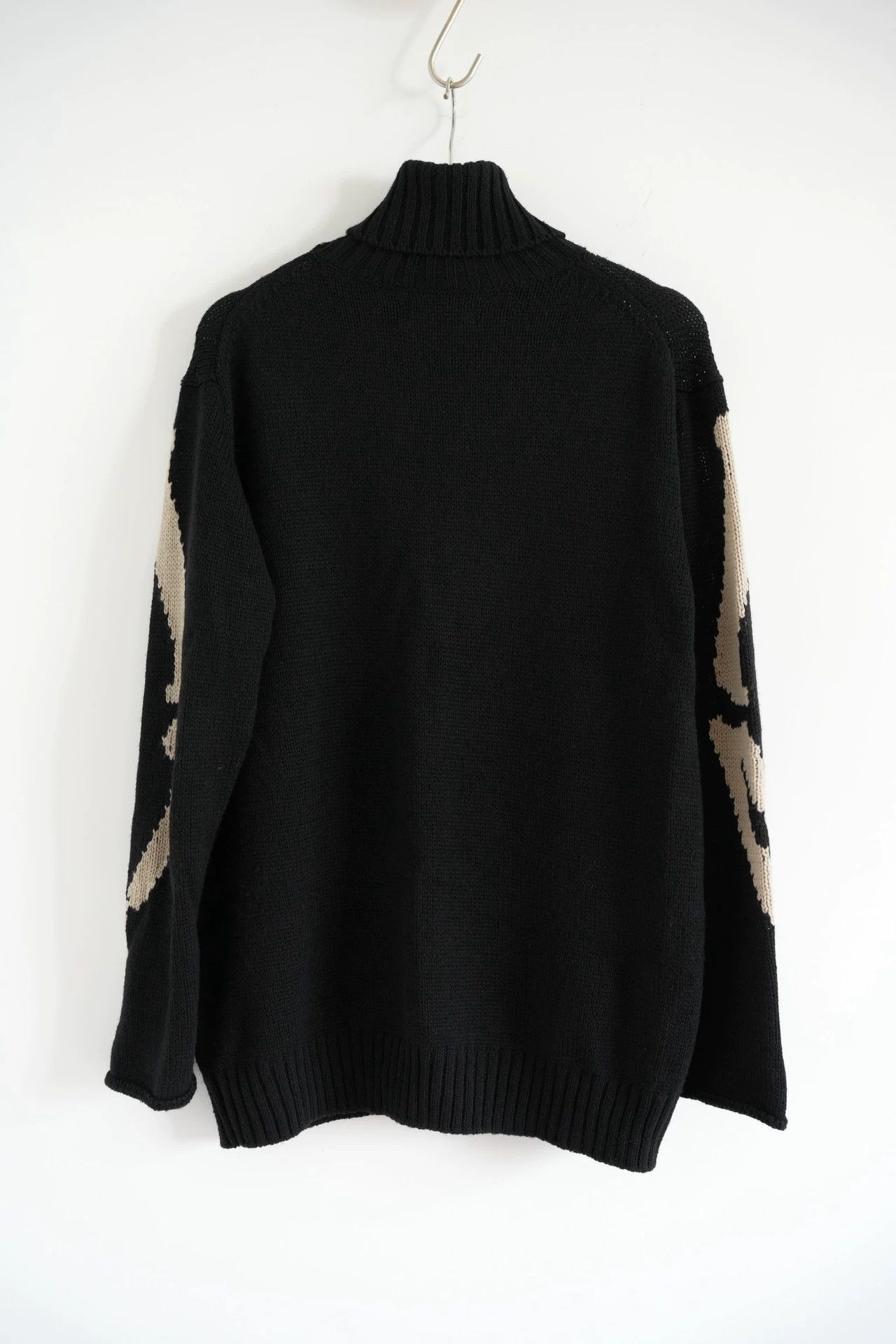 Yohji Yamamoto Yohji Yamamoto 22AW Cherry Skull T-neck Sweater Size US L / EU 52-54 / 3 - 2 Thumbnail