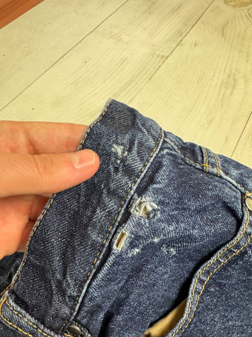 Vivienne Westwood Vivienne Westwood Big Logo Orb Denim Jeans Size US 38 / EU 54 - 16 Thumbnail