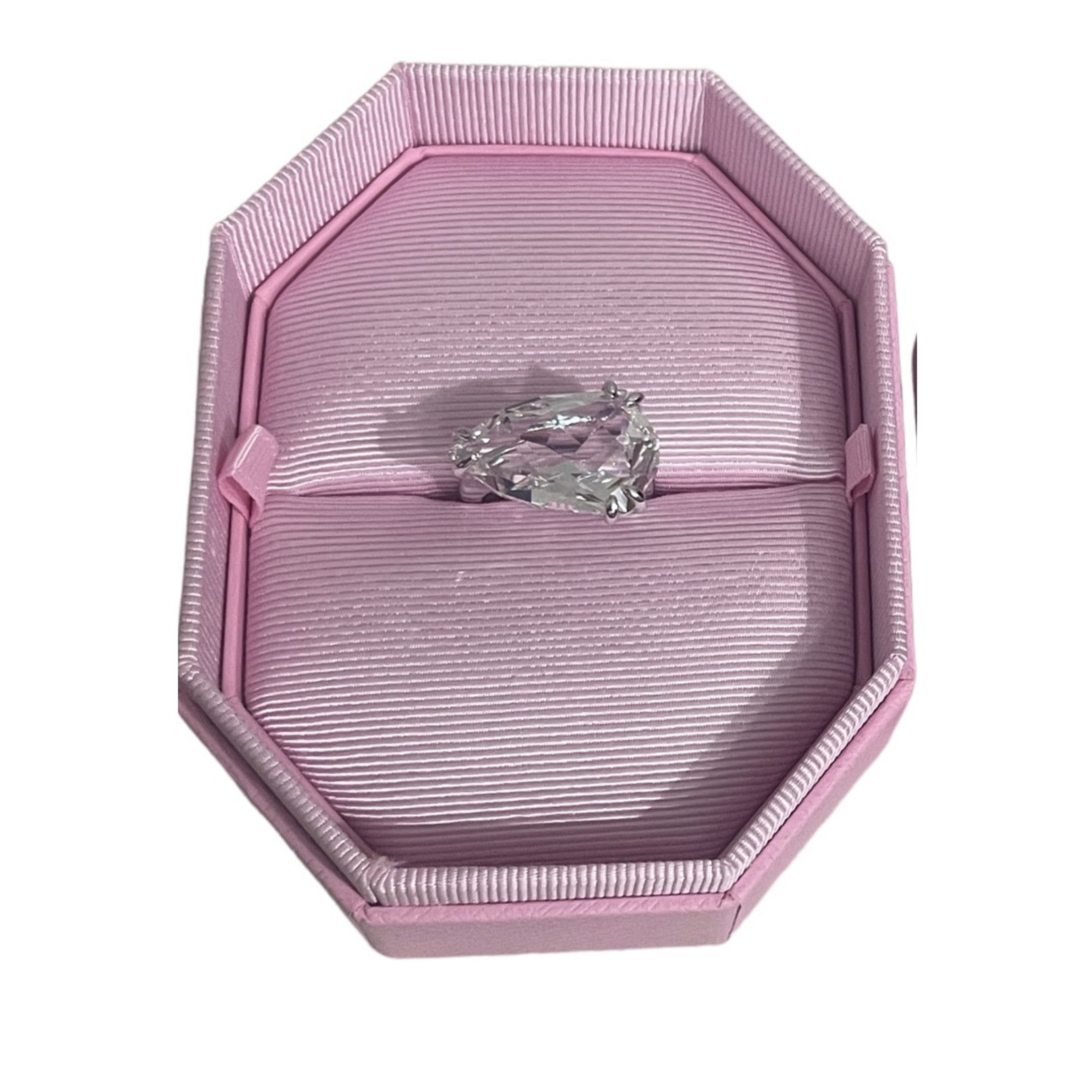 Swarovski Swarovski ring Trilliant cut, White, Rhodium plated Size 7 Size ONE SIZE - 2 Thumbnail