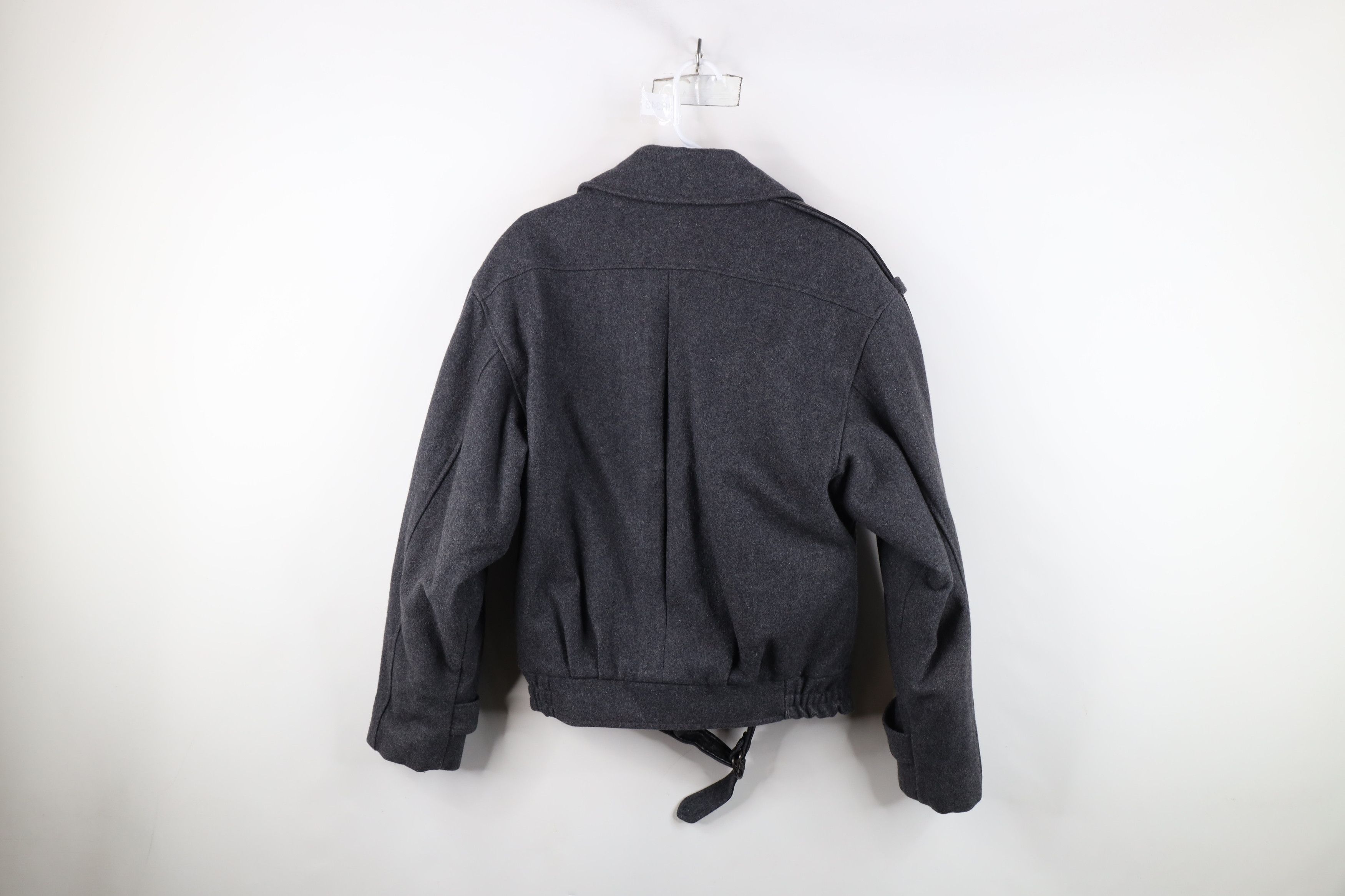 Vintage Vintage 70s 80s Streetwear Wool Motorcycle Bomber Jacket USA Size US M / EU 48-50 / 2 - 12 Thumbnail