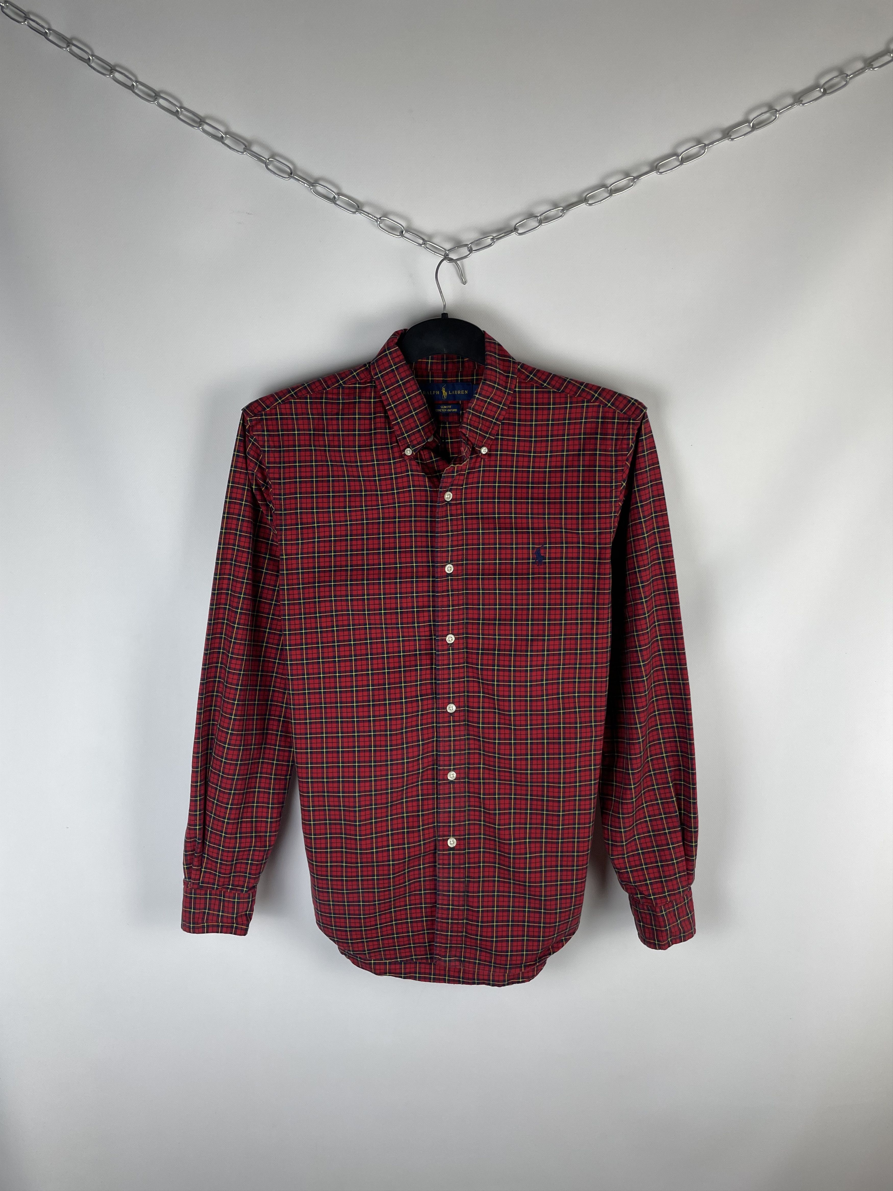 Flannel × Polo Ralph Lauren × Vintage Flannel Polo Ralph Lauren Vintage Mens Shirt Size US M / EU 48-50 / 2 - 1 Thumbnail