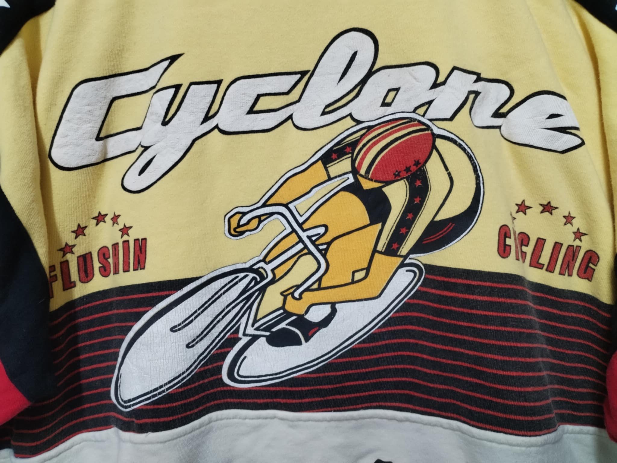Sports Specialties × USA Olympics × Vintage Vintage 80s Cyclone Sweatshirt oversized very Rare Size US M / EU 48-50 / 2 - 5 Thumbnail