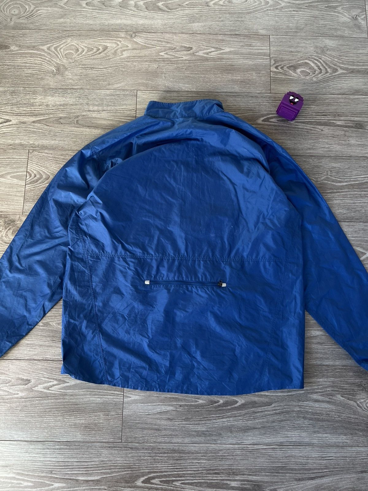 Vintage Vintage Nike Knit Neck Swoosh 1/3 Zip Packable Anorak Jacket Size US XL / EU 56 / 4 - 15 Thumbnail