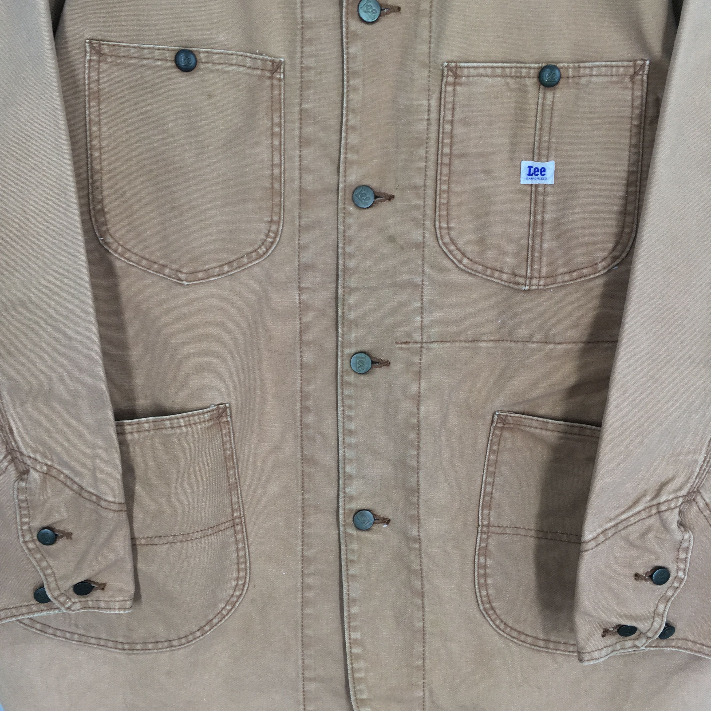 Lee Vintage 90's Lee Sanforized Hunting Brown Duck Chore Size US L / EU 52-54 / 3 - 8 Thumbnail