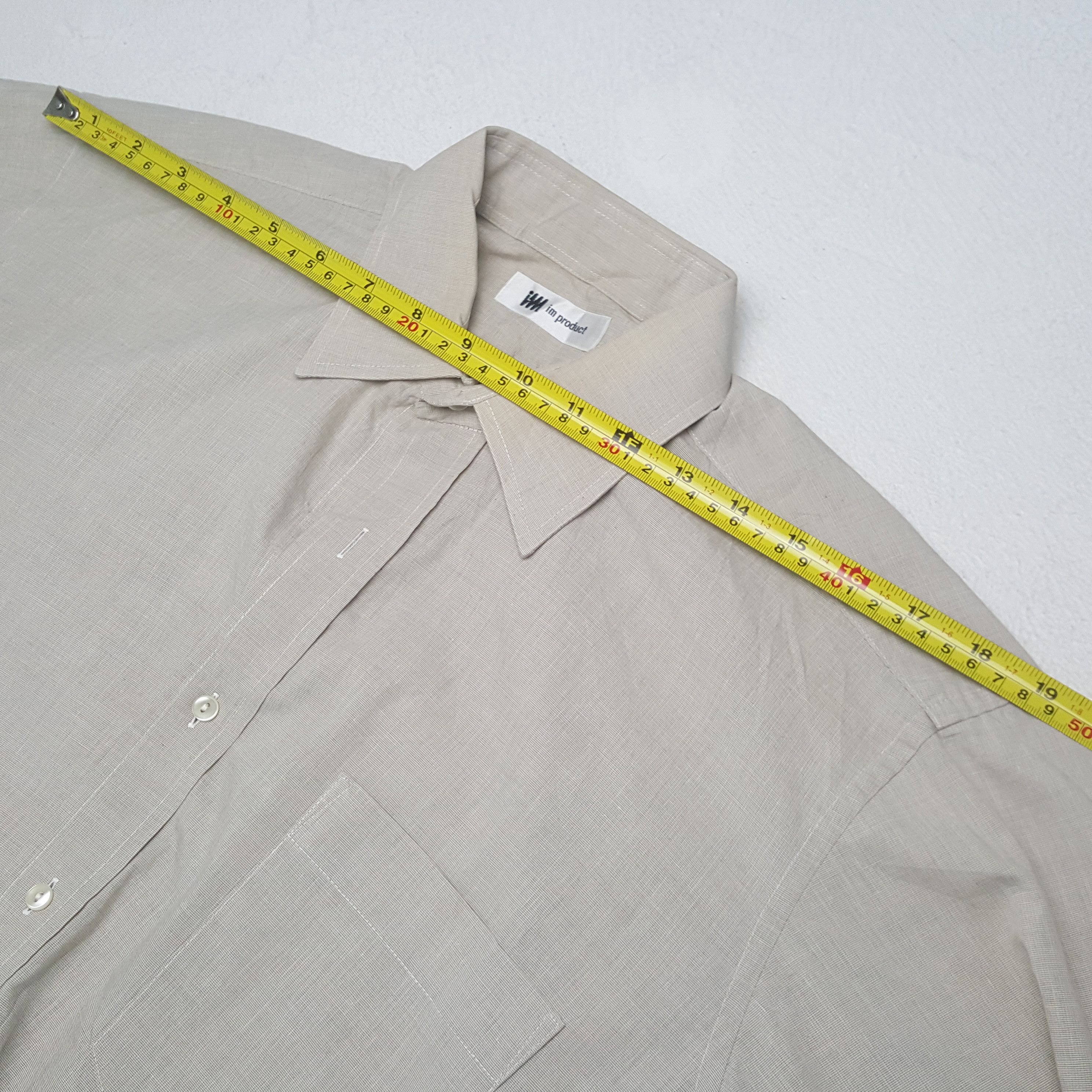 Issey Miyake Issey Miyake Japanese Designer Shirt C294N74 Size US L / EU 52-54 / 3 - 4 Thumbnail