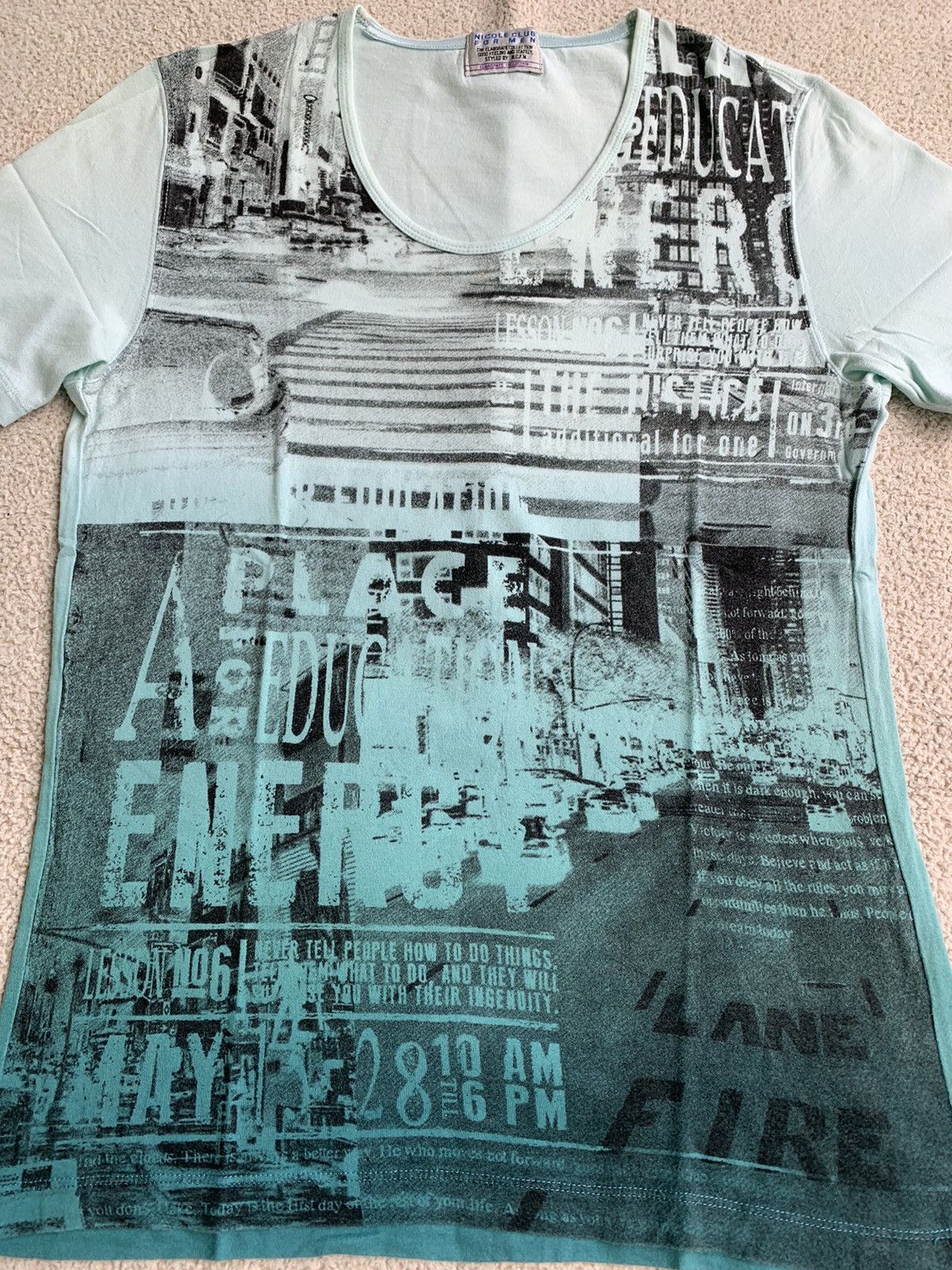 If Six Was Nine × Japanese Brand × Le Grande Bleu (L.G.B.) VTG Nicole Club style LGB Short Sleeve T shirt Size US M / EU 48-50 / 2 - 4 Thumbnail