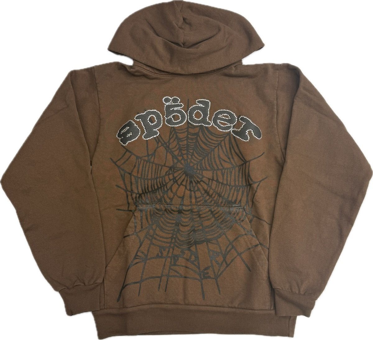 Sp5der Sp5der Rhinestone OG Web Hoodie Size US XS / EU 42 / 0 - 1 Thumbnail