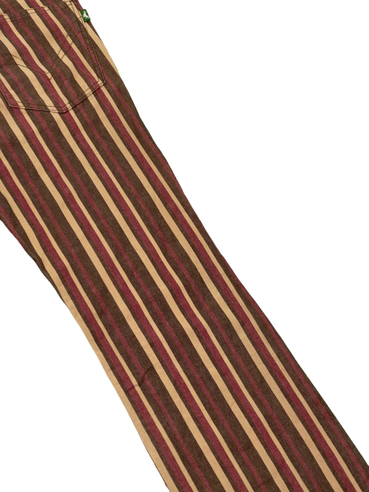 Japanese Brand Flare Jeans 291295 Homme Japan Striped Pant 6🟦2 Size US 32 / EU 48 - 16 Thumbnail