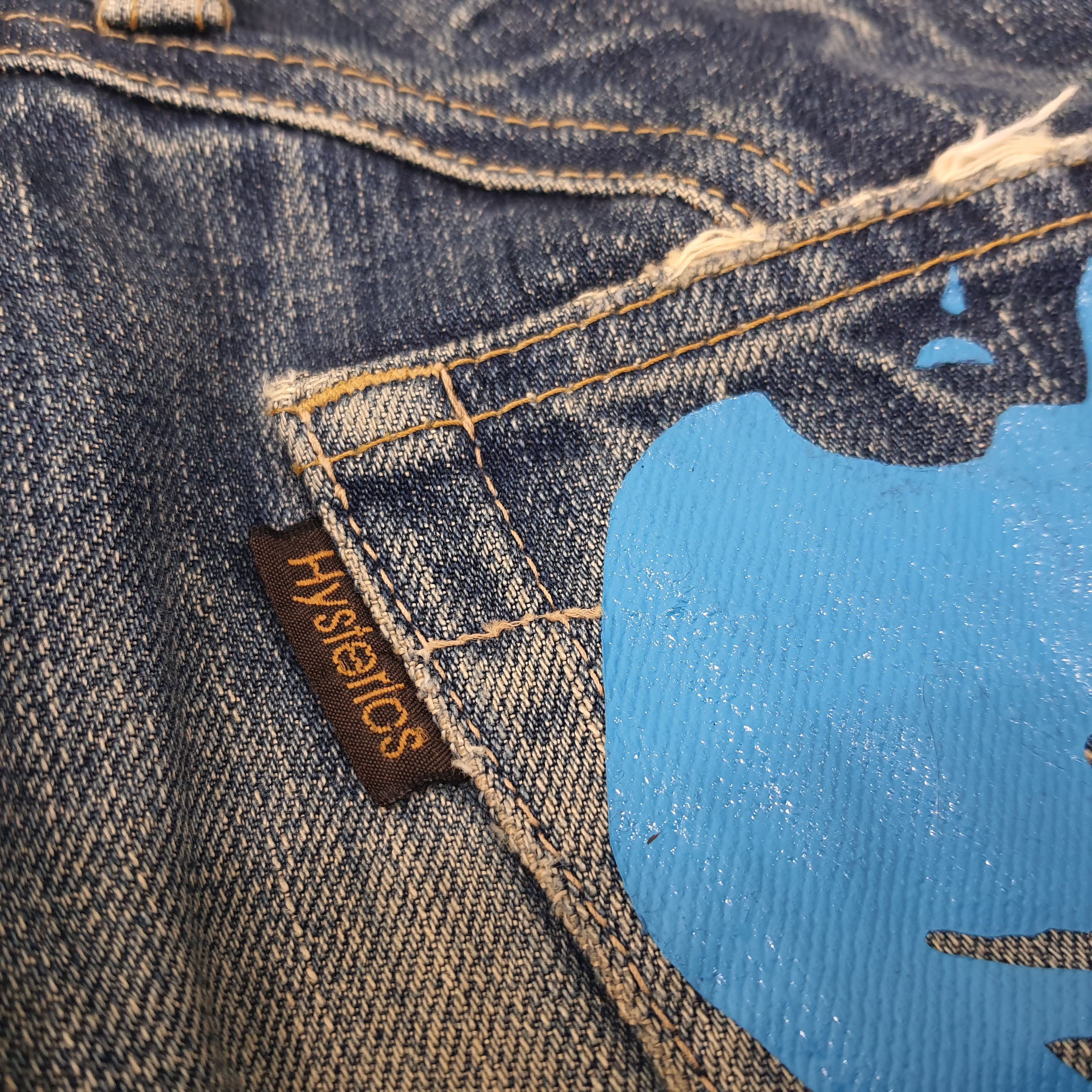 Hysteric Glamour Vintage Hysteric Glamour Japan 3Q Custom Logo Jeans C258N28 Size 27" / US 4 / IT 40 - 3 Thumbnail