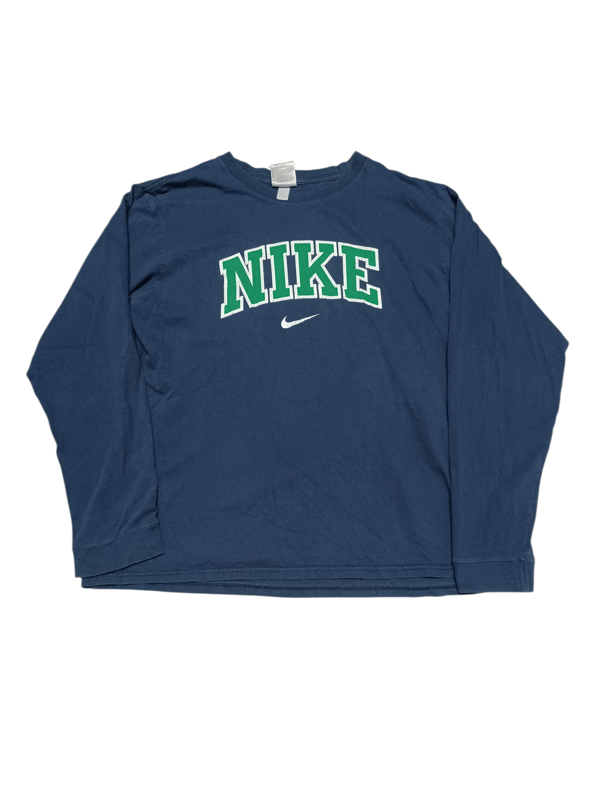 Nike NIKE VINTAGE SQUARE BIG LOGO LONG SLEEVE TEE Size US L / EU 52-54 / 3 - 1 Thumbnail