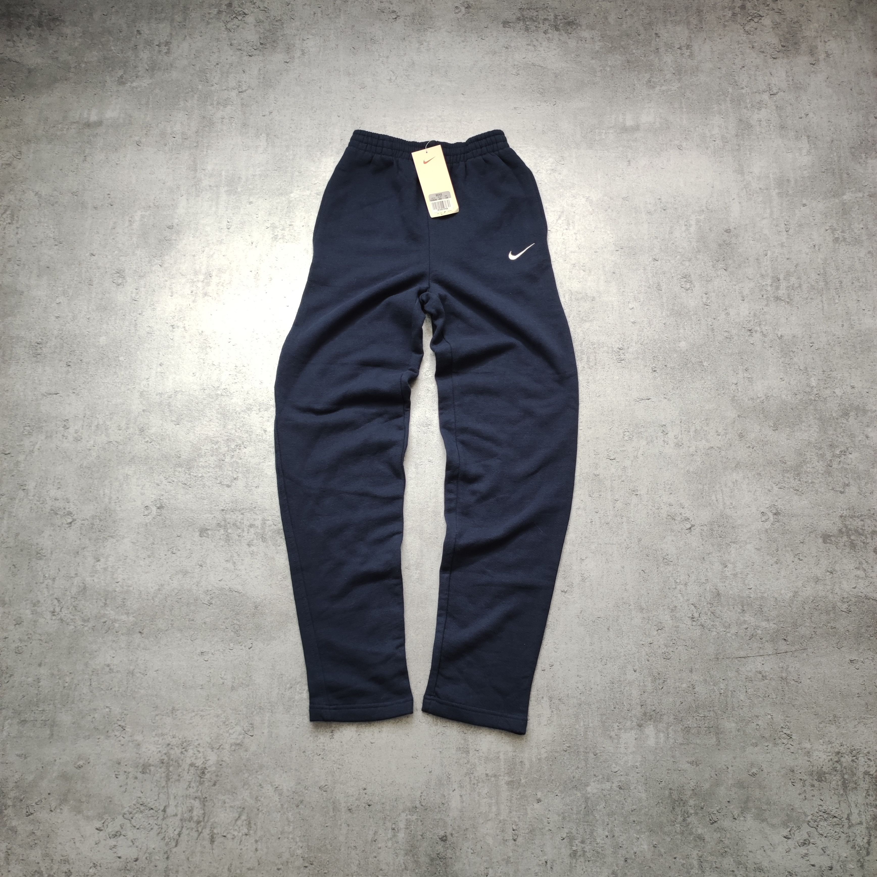 Nike × Vintage RARE Vintage 90s New With TAG Nike Navy Sweatpants Size US 30 / EU 46 - 1 Thumbnail
