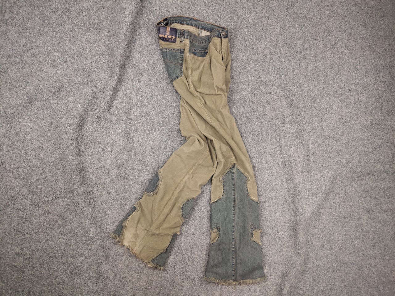 If Six Was Nine Vintage If six was nine Style LGB Y2K Corduroy Flared Jeans Size 28" / US 6 / IT 42 - 1 Thumbnail