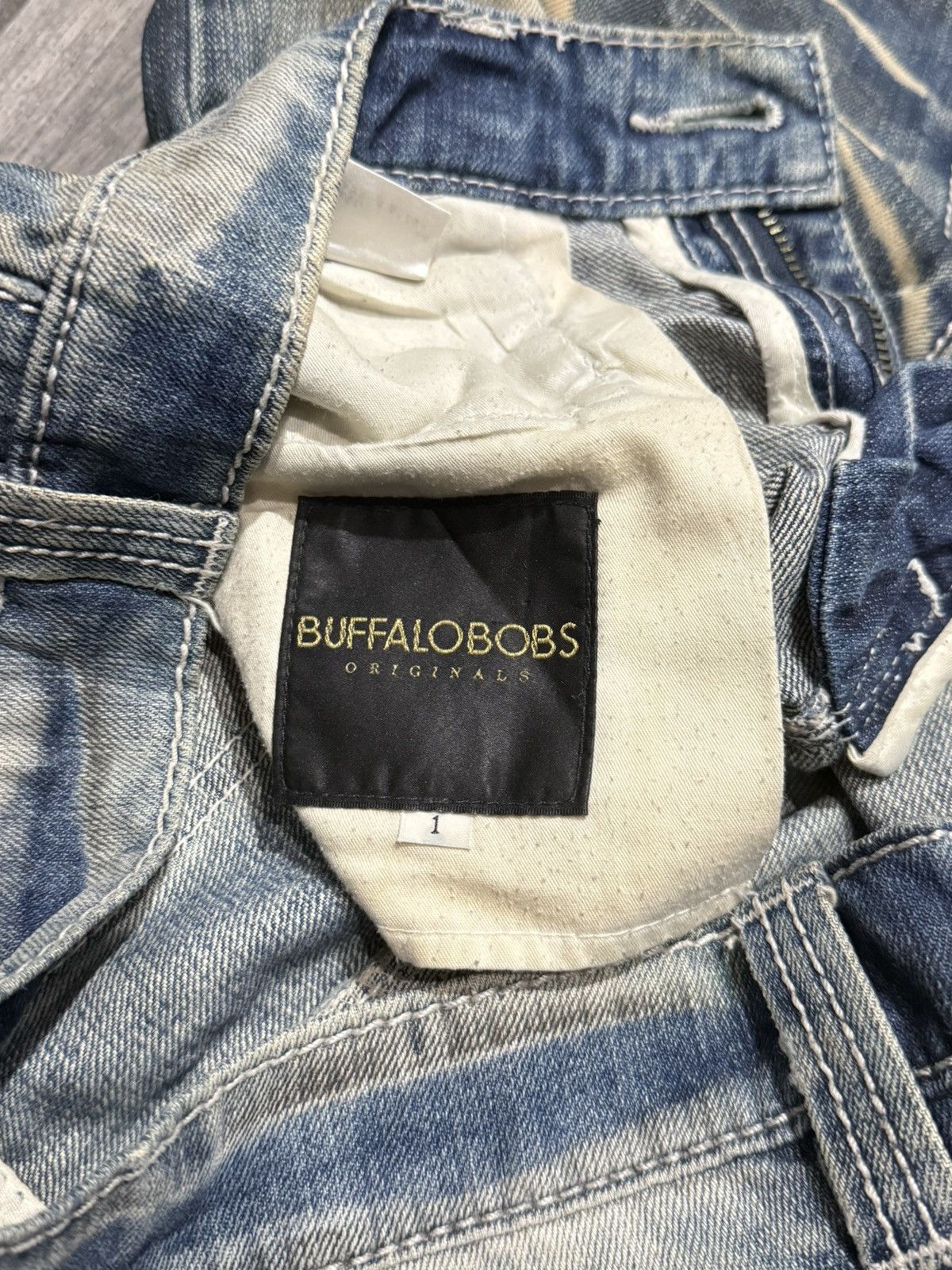 BUFFALO BOBS Bufallo Bobs J Cut Denim Mud Jean Size US 27 - 9 Thumbnail