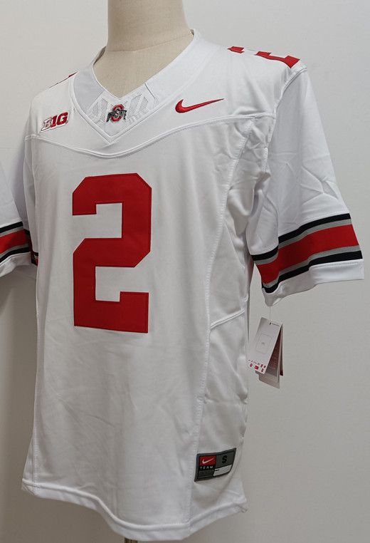 Other Men's Ohio State Buckeyes #2 Emeka Egbuka White Jersey Size US S / EU 44-46 / 1 - 2 Thumbnail