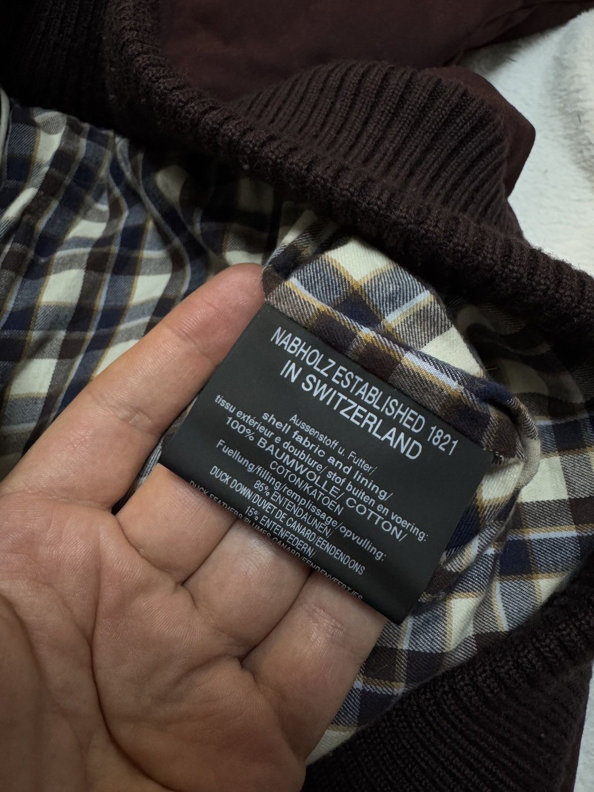 Other Nabholz Switzerland Living Legends waxed down bomber jacket Size US M / EU 48-50 / 2 - 12 Thumbnail