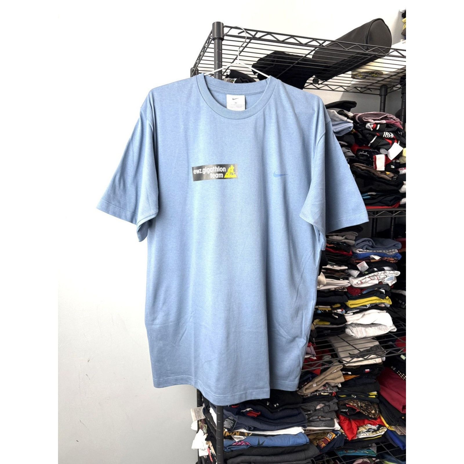 Nike 00’s Vintage Nike Marathon T Shirt Y2K Size US M / EU 48-50 / 2 - 2 Thumbnail