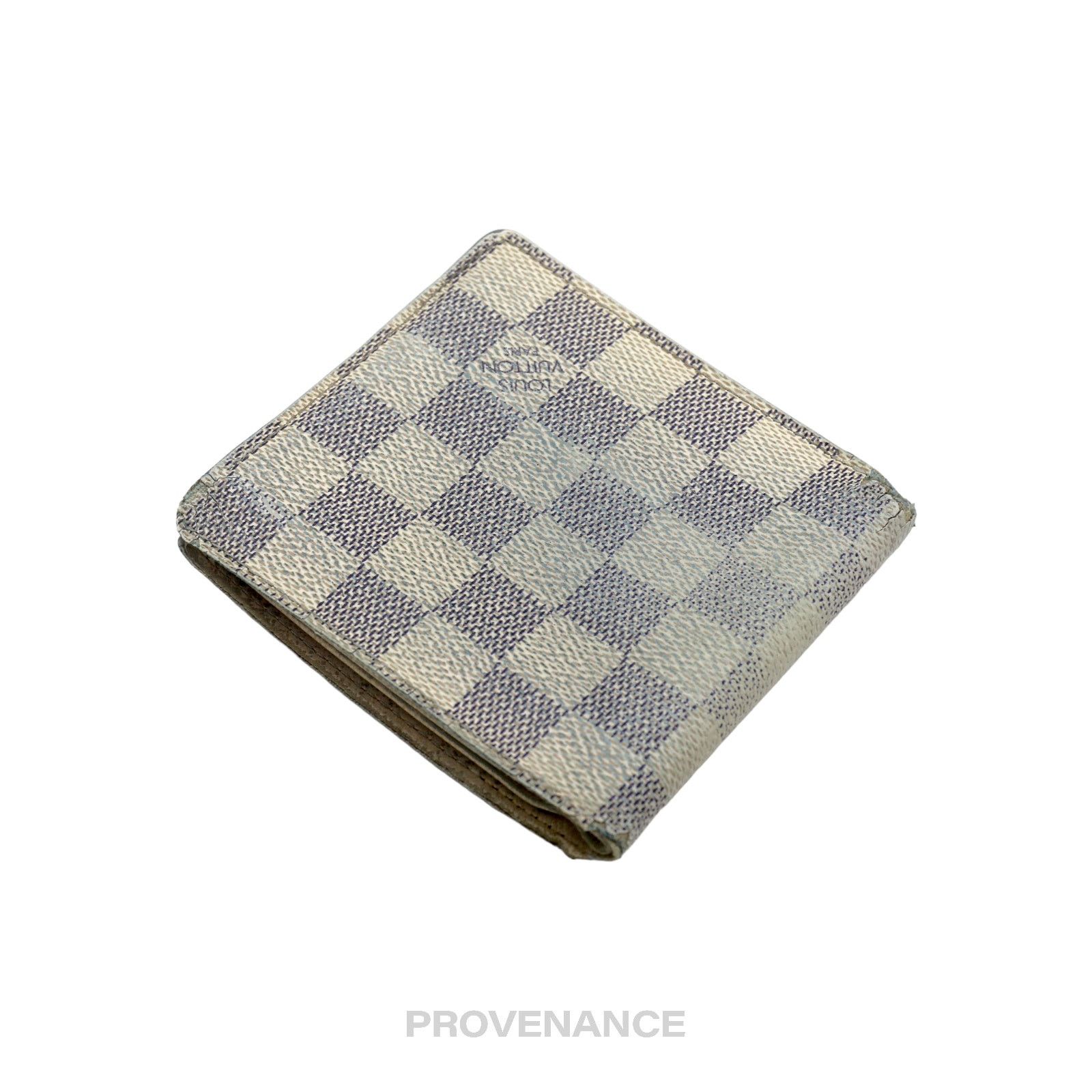 Louis Vuitton 🔴 Louis Vuitton Marco Wallet - Damier Azur Size ONE SIZE - 4 Thumbnail