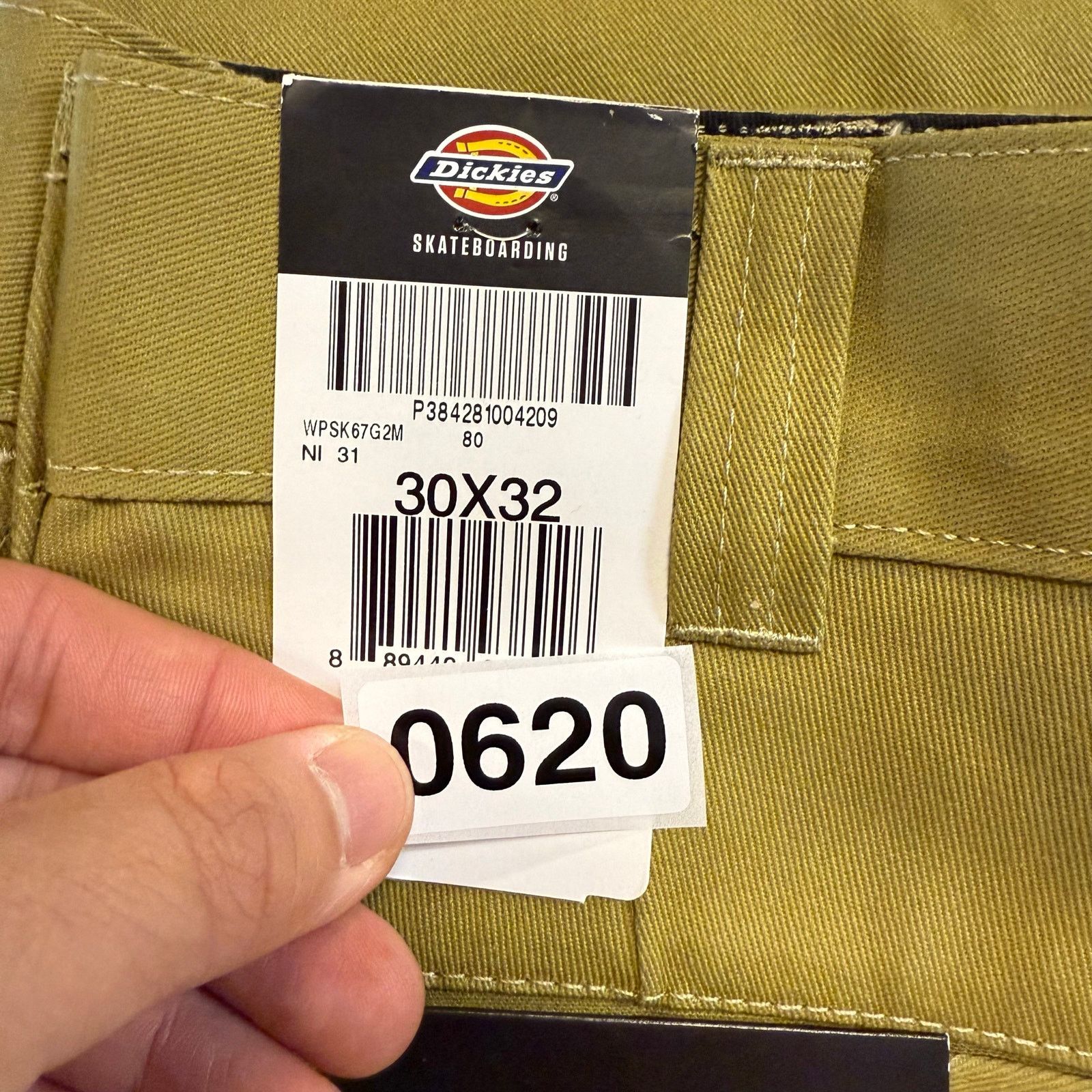 Dickies DICKIES SIZE 30X32 SKATEBOARDING REGULAR FIT TWILL PANTS GRN Size US 30 / EU 46 - 5 Thumbnail