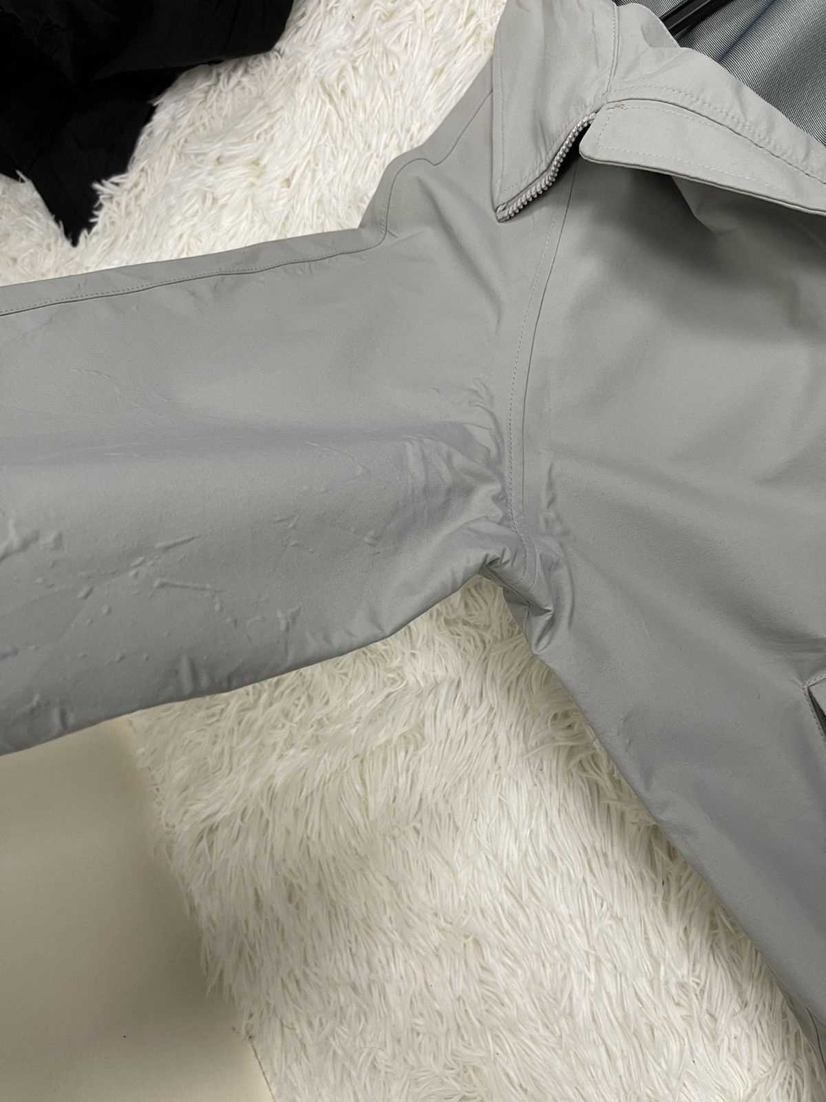 Prada Prada Nylon Shell Gore-Tex Windstopper Jacket 2009 Grey Size US M / EU 48-50 / 2 - 18 Thumbnail