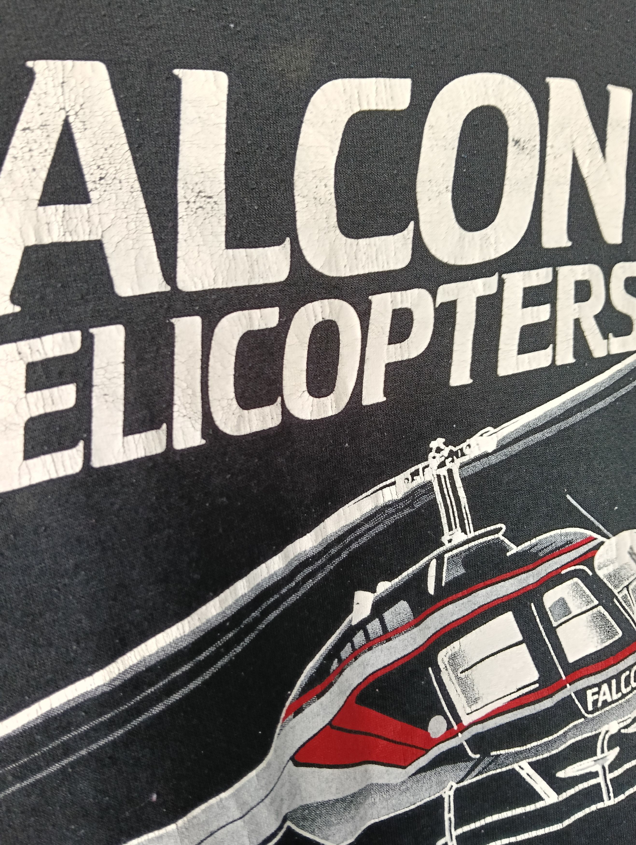 Vintage Falcon helicopters Orlando Florida vintage t shirt size XL. Size US XL / EU 56 / 4 - 3 Thumbnail