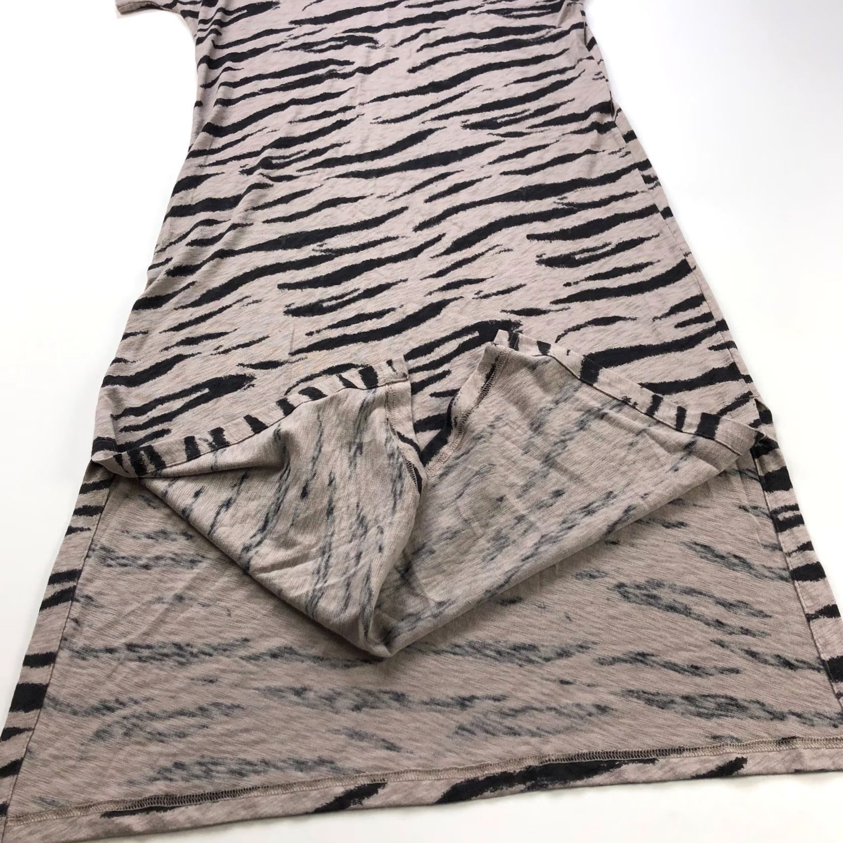 Rails Rails Watercolor Tiger Midi Dress M Women's Black Mauve Beige Size M / US 6-8 / IT 42-44 - 2 Thumbnail