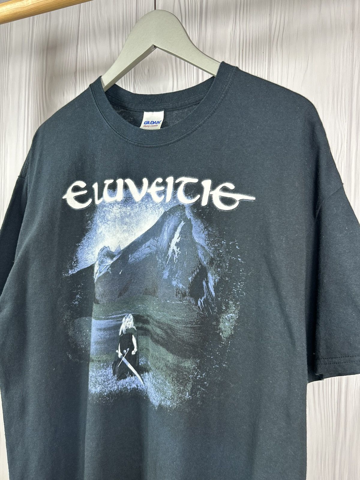 Band Tees Vintage Eluveitie Inis Mona Metal Band T-Shirt Size US XL / EU 56 / 4 - 3 Thumbnail