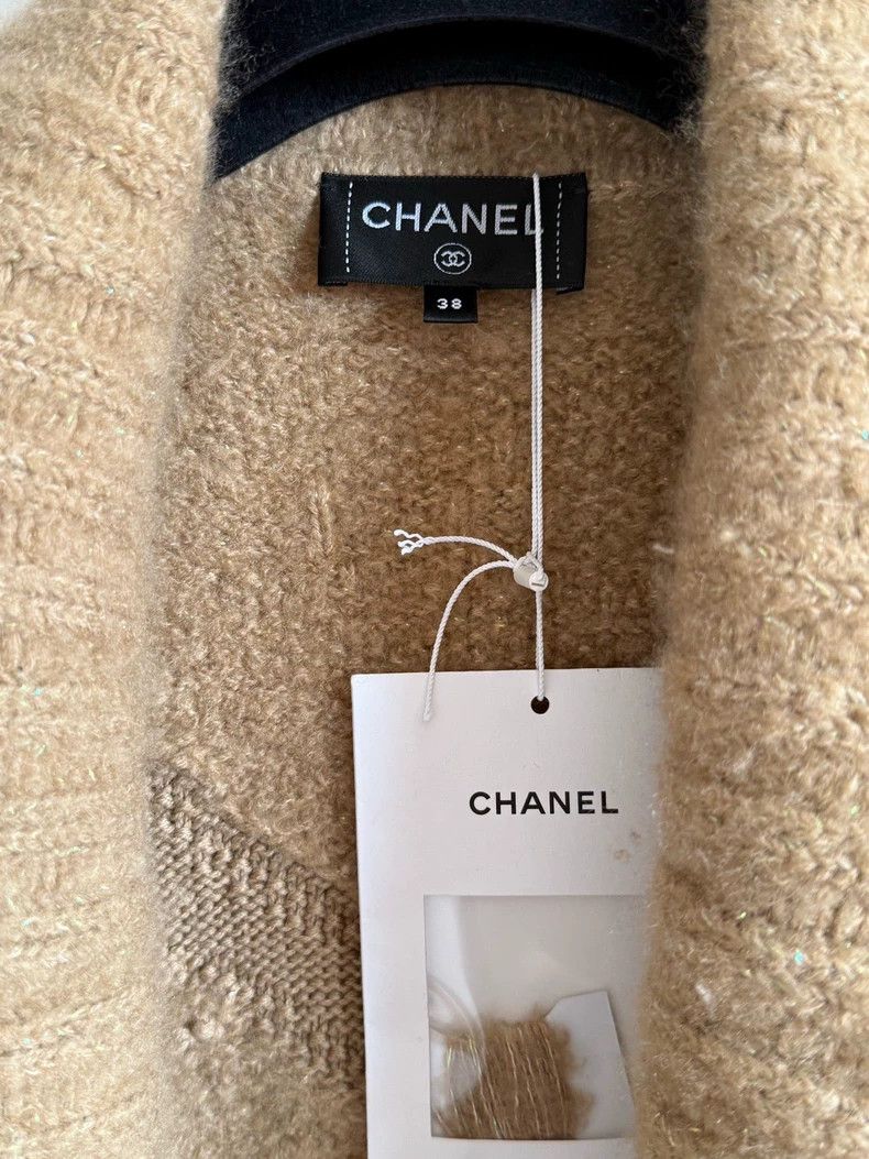 Chanel Chanel Solid color bathrobe cashmere knitted coat Size XS / US 0-2 / IT 36-38 - 4 Thumbnail