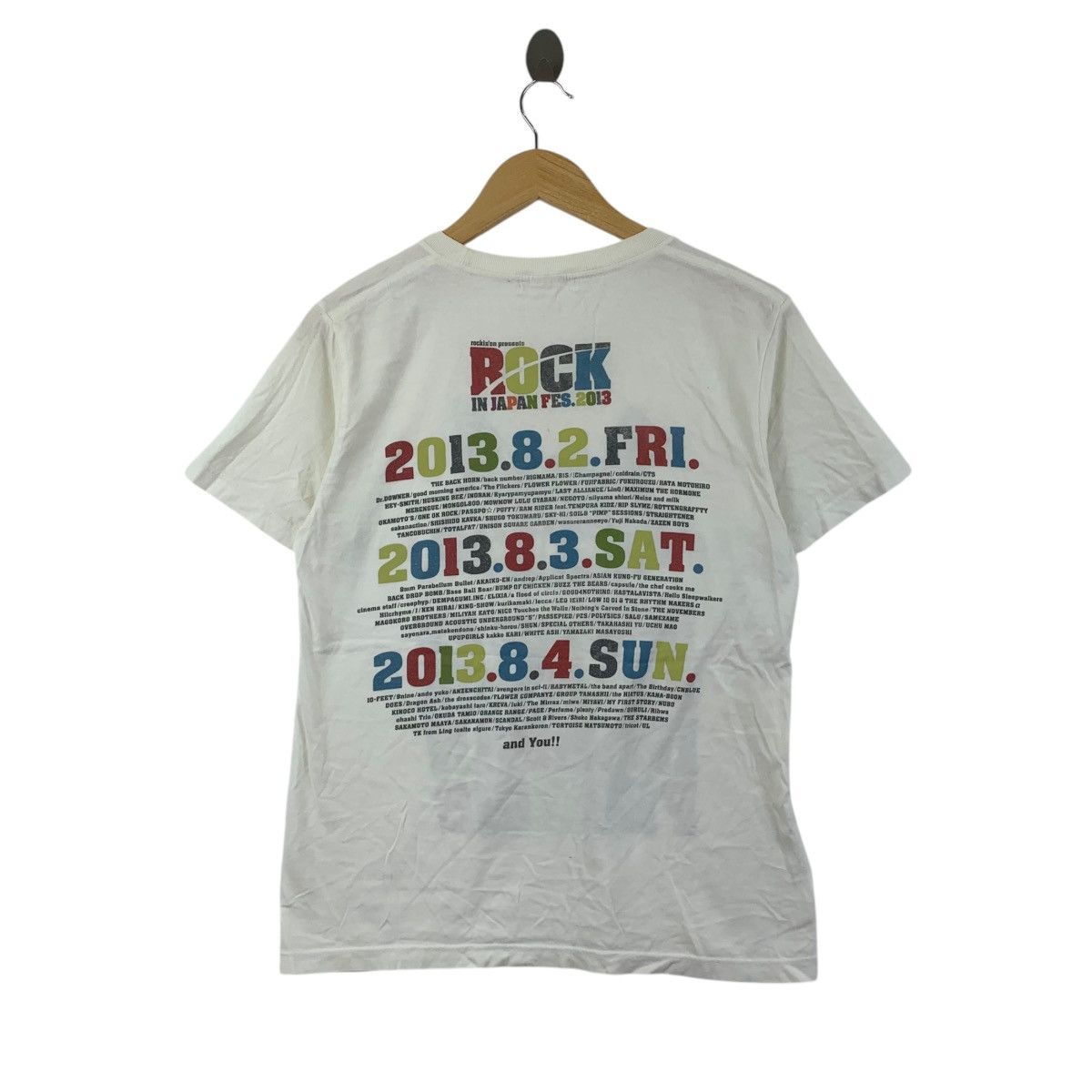 Vintage MY NEIGHBOR TOTORO x Rock In Japan 2013 Ghibli Tee Shirt Size M / US 6-8 / IT 42-44 - 5 Thumbnail