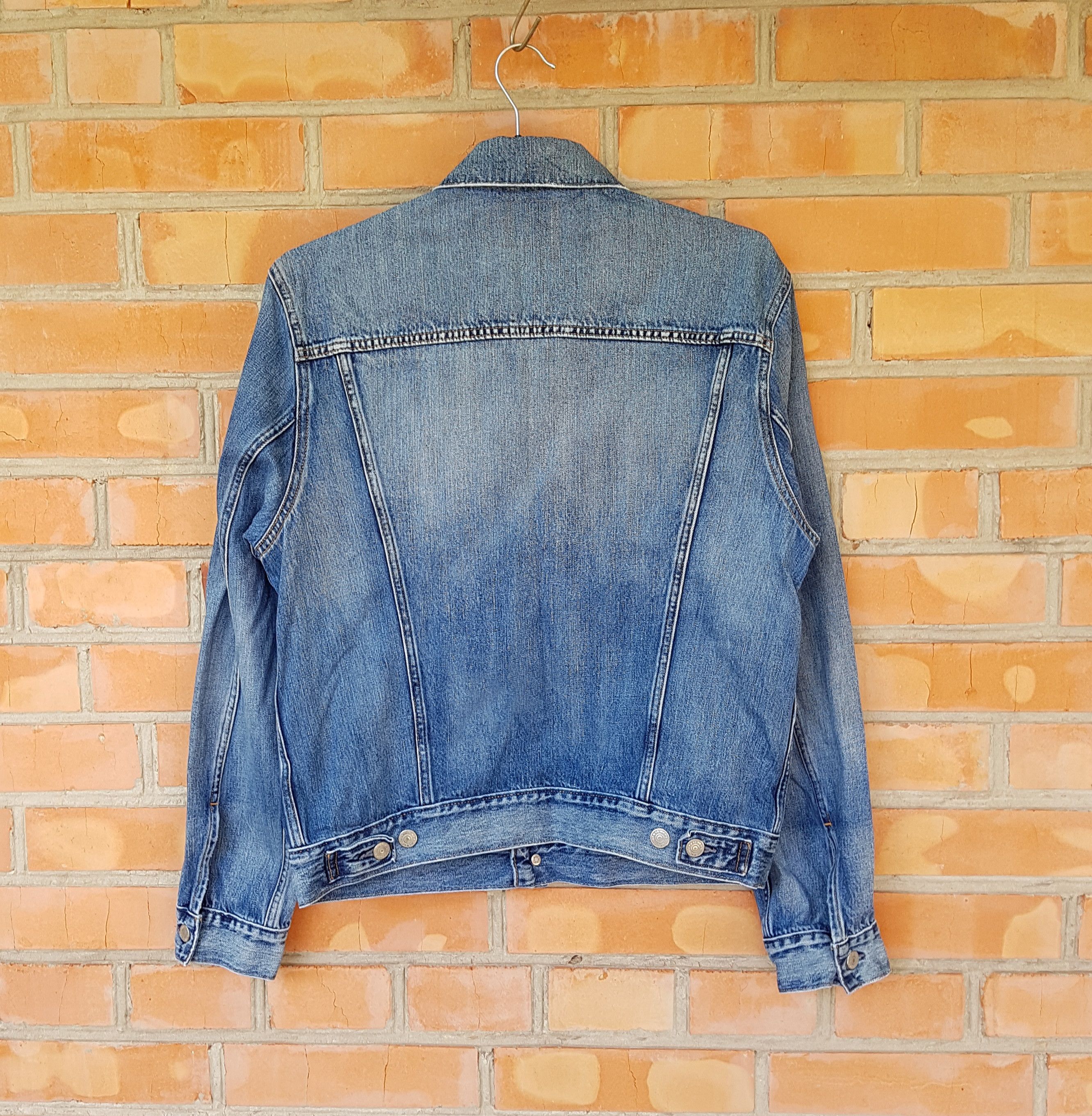 Polo Ralph Lauren Polo Ralph Lauren Distressed Denim Jacket USA Flag Size US M / EU 48-50 / 2 - 4 Thumbnail