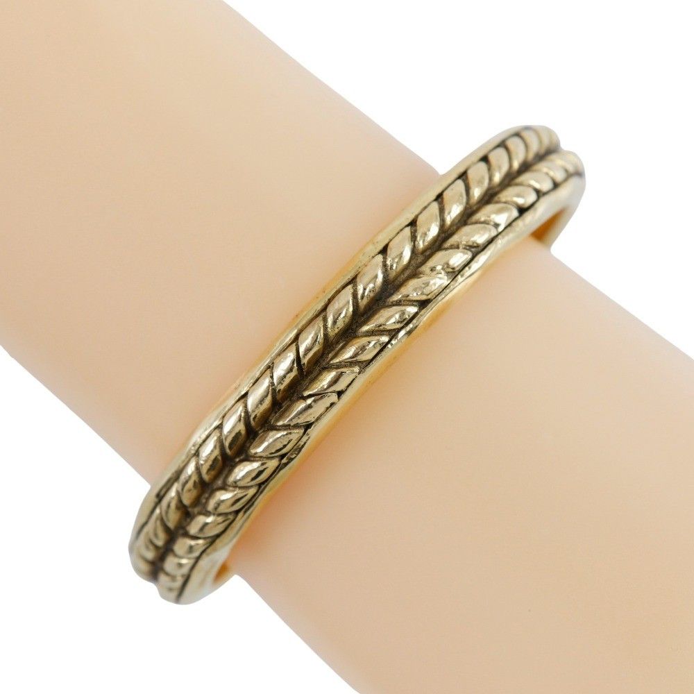 Chanel Chanel Vintage Bangle Bracelet Gold-plated Size ONE SIZE - 1 Thumbnail