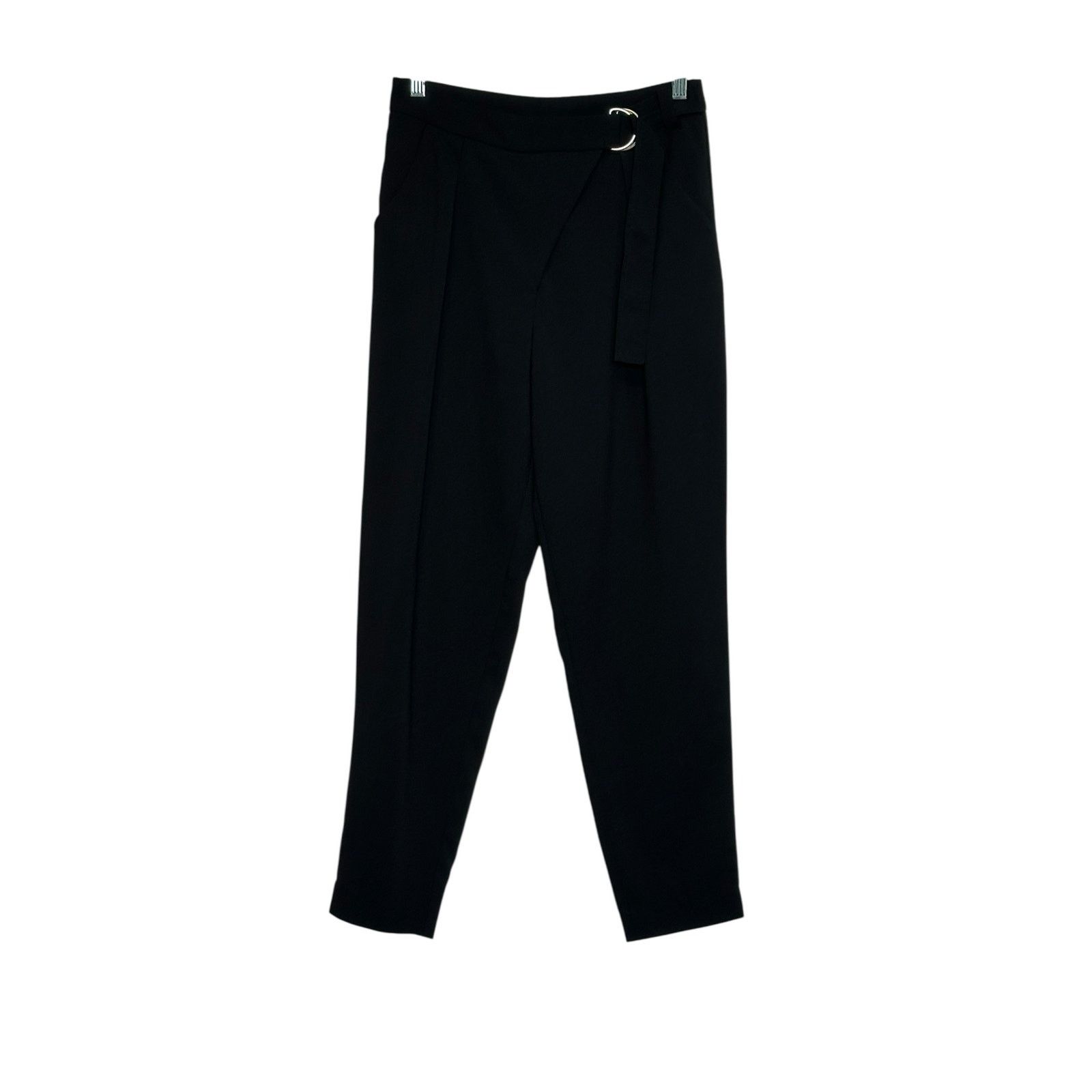 H&M H&M Divided black pleated belted pants size 6 Size 28" / US 6 / IT 42 - 11 Thumbnail