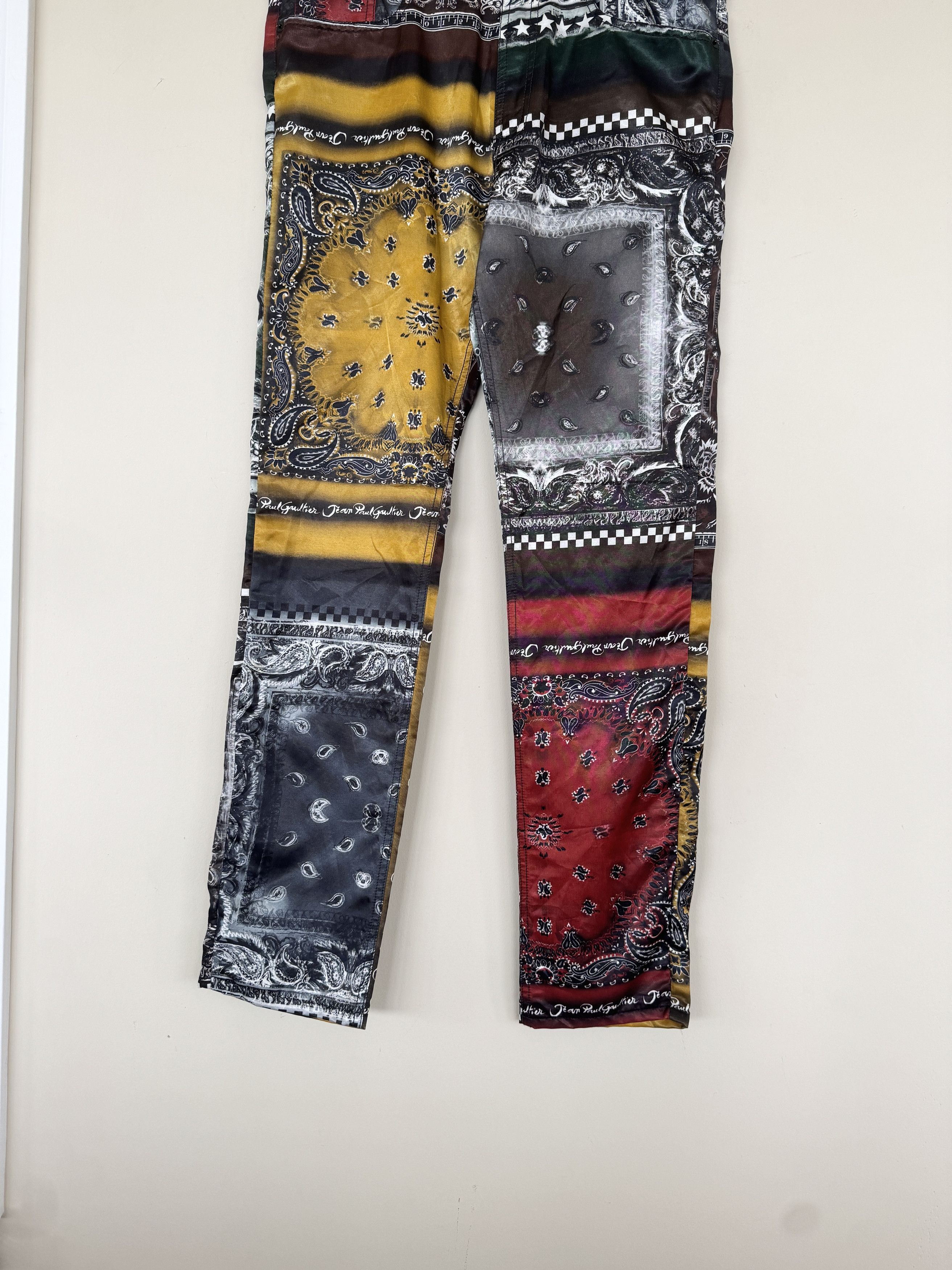Jean Paul Gaultier Jean Paul Gaultier Bandana Pants Size US 32 / EU 48 - 4 Thumbnail