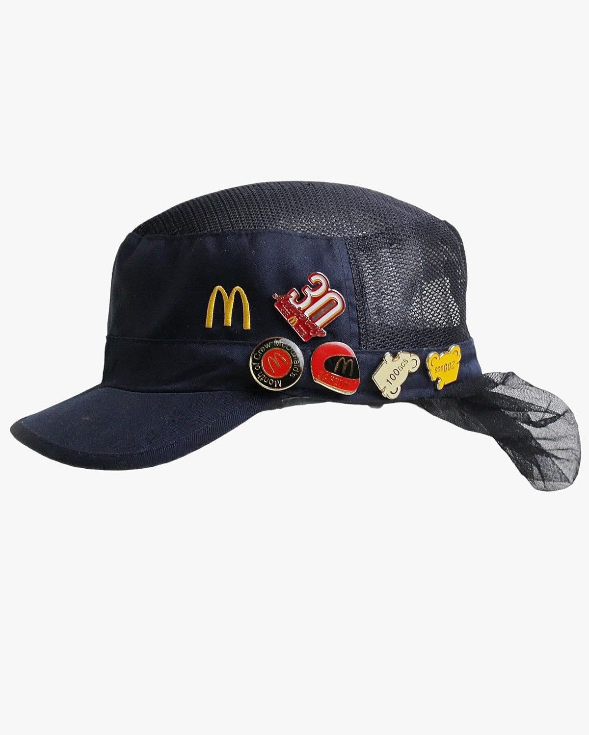 image of Vintage Mc Donald "excellent Staff" Hat in Navy, Men's
