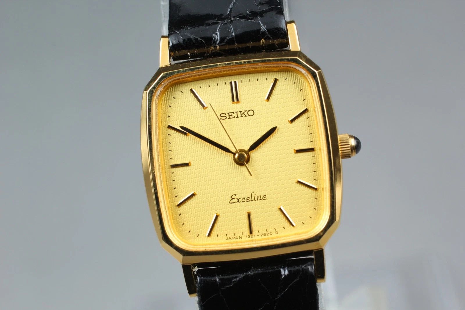 Seiko Near MINT Vintage SEIKO Exceline 7321-6570 Gold Ladies Watch Size ONE SIZE - 2 Thumbnail