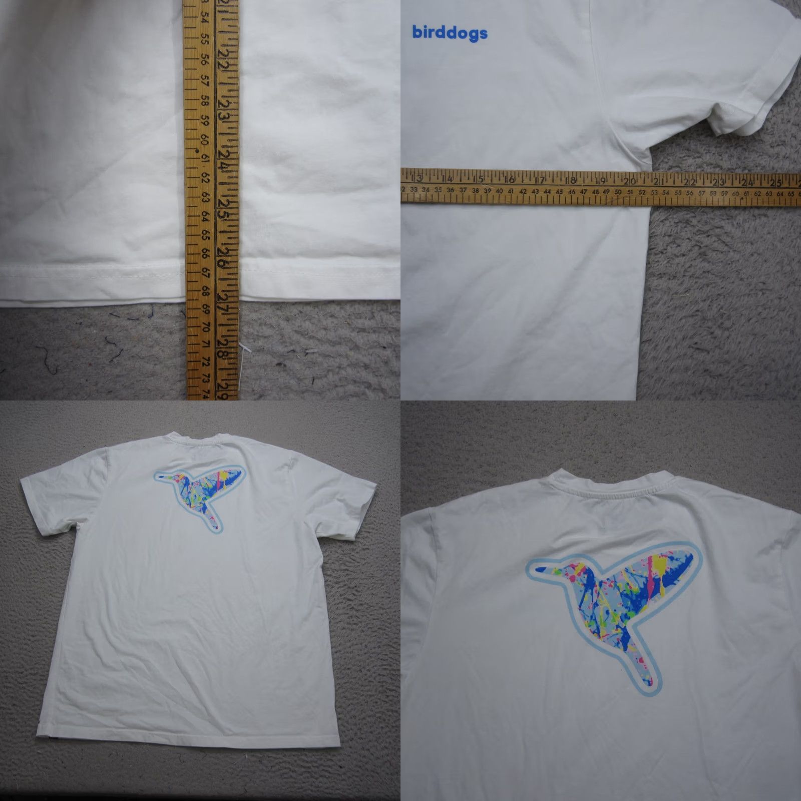 Vintage Birddogs Shirt Mens Large White Cotton Tee Casual Lightweight 90s Shirt Mens Regular Size US L / EU 52-54 / 3 - 8 Thumbnail
