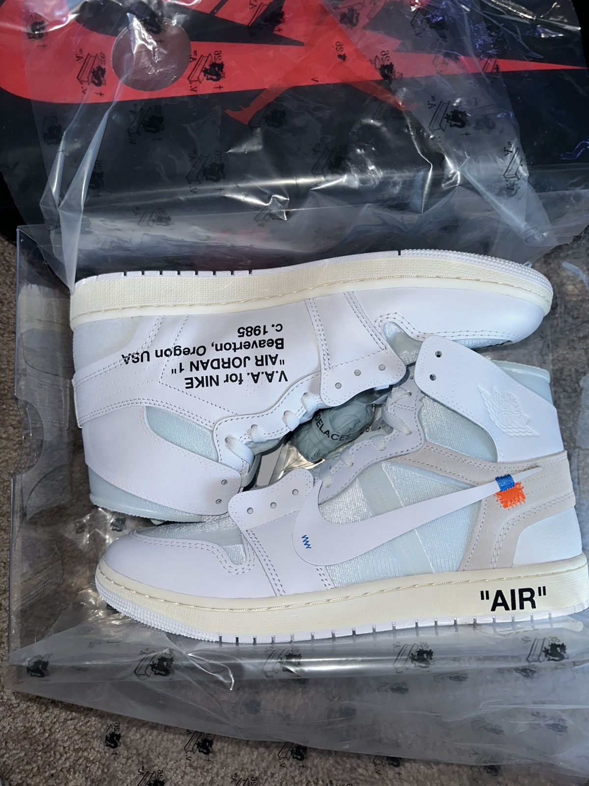 Jordan Brand Jordan 1 virgil abloh archive alaska Size US 13 / EU 46 - 1 Thumbnail