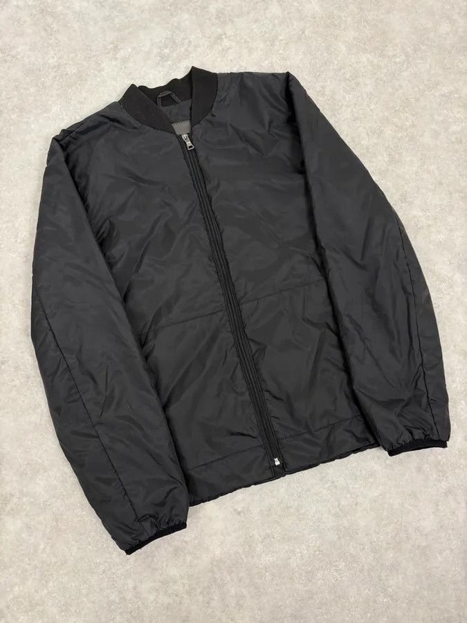 Prada 2000s Prada Black Nylon Bomber Jacket Size US M / EU 48-50 / 2 - 4 Thumbnail