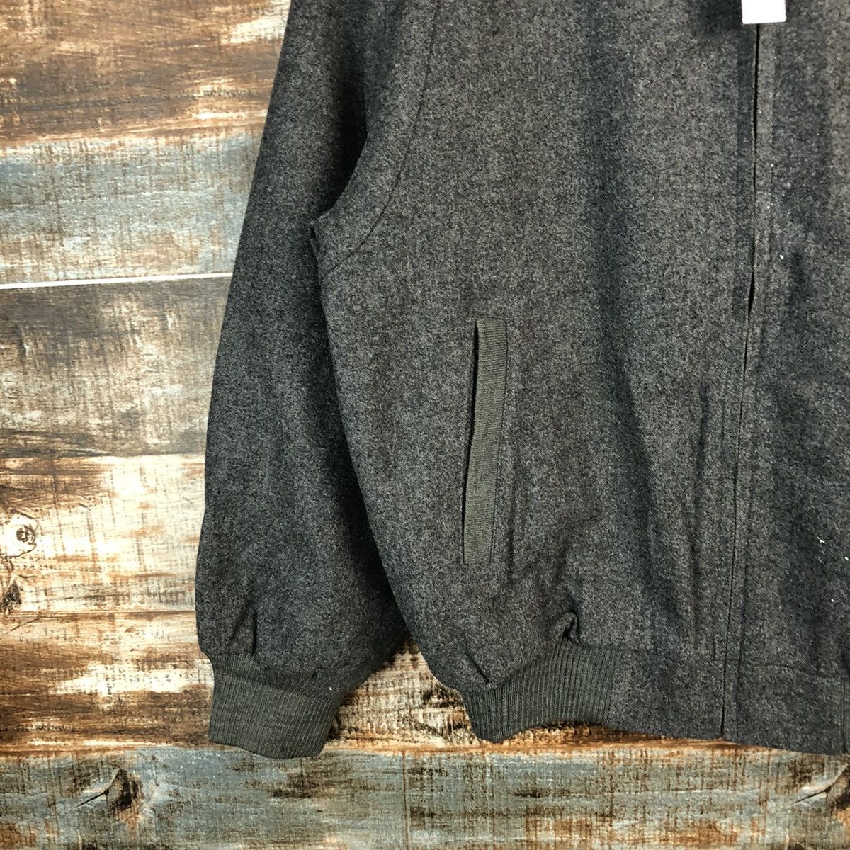 Japanese Brand Jack Nicklaws Grey Bombers Jacket #A1300 Size US M / EU 48-50 / 2 - 7 Thumbnail