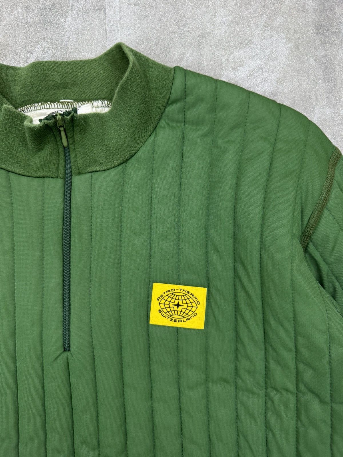Other Astro-Thermo Switzerland Vintage Army Half zip pullover Size US L / EU 52-54 / 3 - 4 Thumbnail