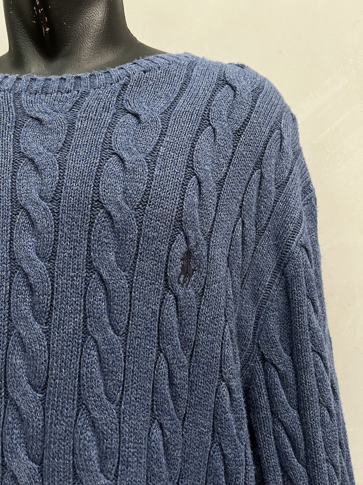 Polo Ralph Lauren Polo ralph Lauren crewneck wool sweater y2k Size US XL / EU 56 / 4 - 3 Thumbnail