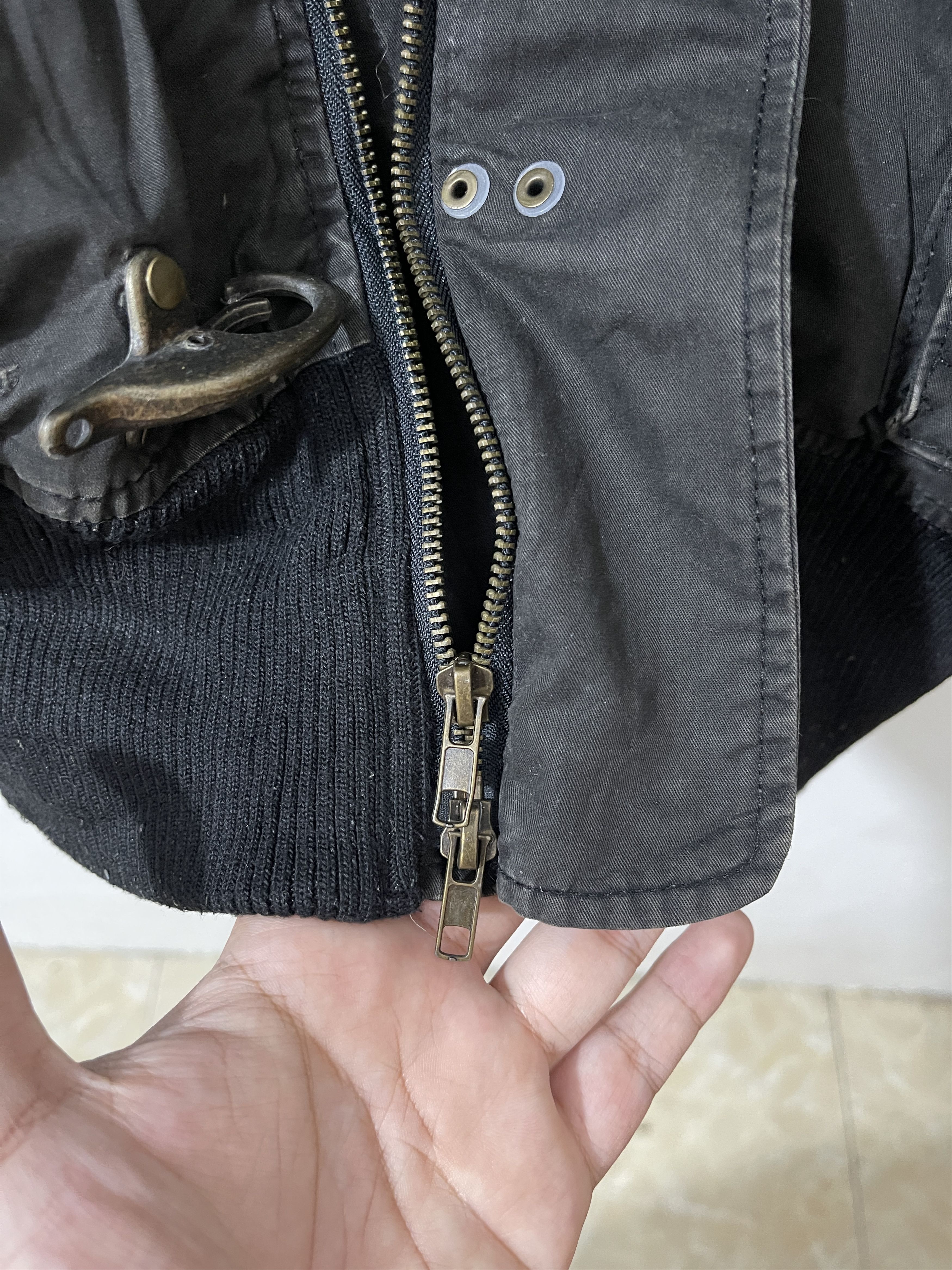 Japanese Brand 2000s Vence Japan Archive Fur Fireman Clasp Vkei Jacket Size US M / EU 48-50 / 2 - 6 Thumbnail