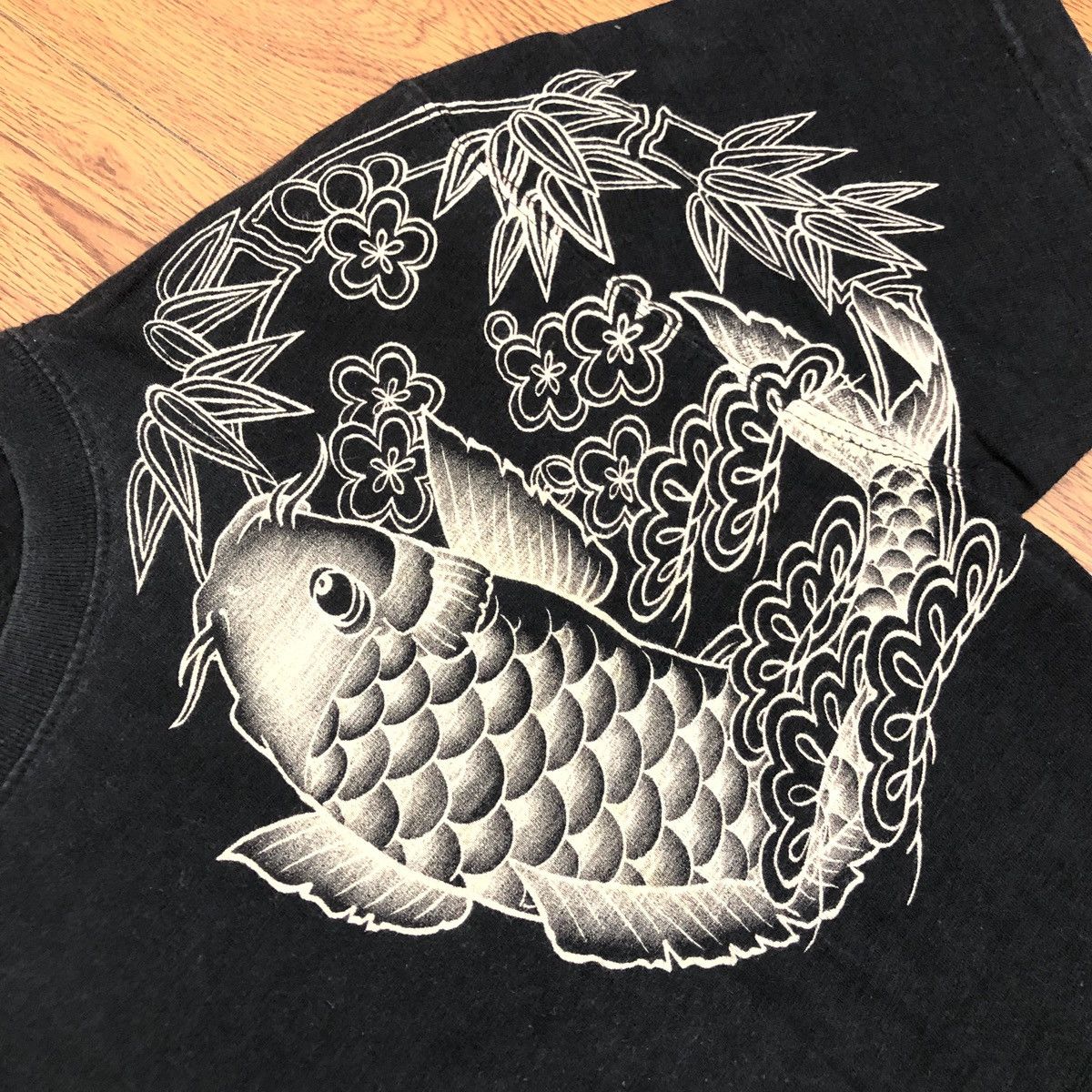 Bullet Noise × Japanese Brand Sukajan koi t-shirt Size US M / EU 48-50 / 2 - 3 Thumbnail