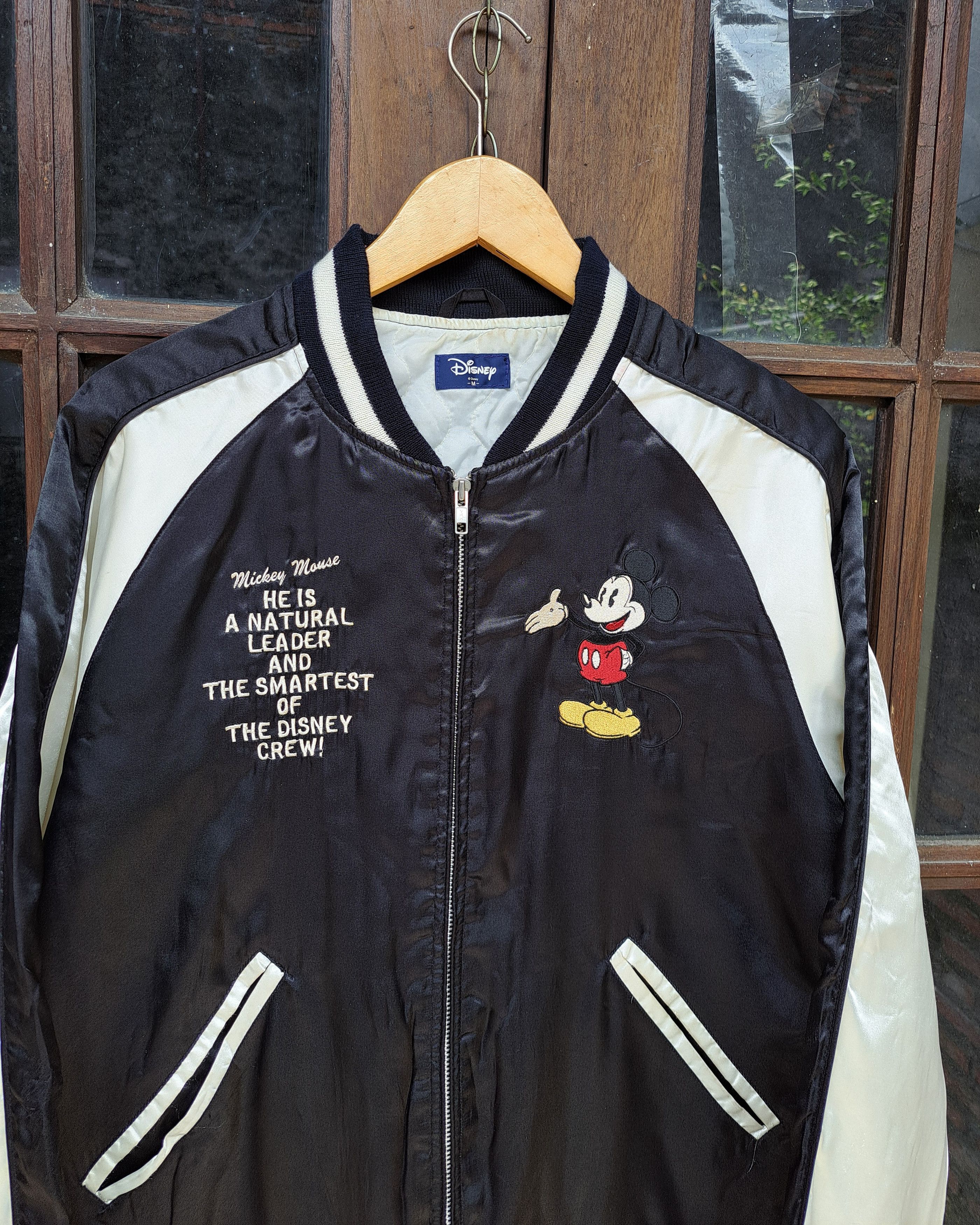 Disney Sukajan Japan Jacket Disney Mickey Mouse Bomber Jacket M Size US M / EU 48-50 / 2 - 2 Thumbnail