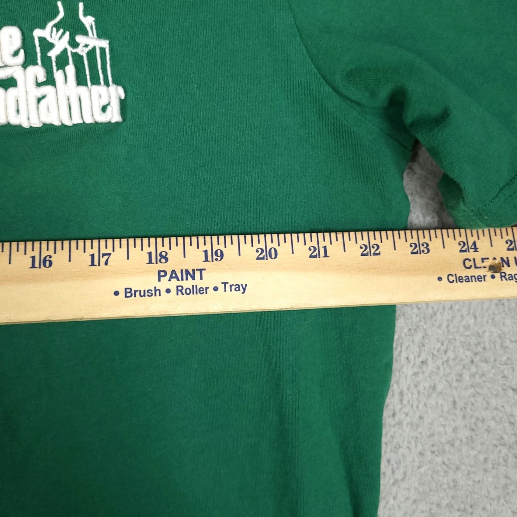 Vintage Paramount The Godfather Shirt Unisex Adults XL Green Short Sleeve Tee Crew Neck Logo Jersey Cotton Size US 36 / EU 52 - 5 Thumbnail