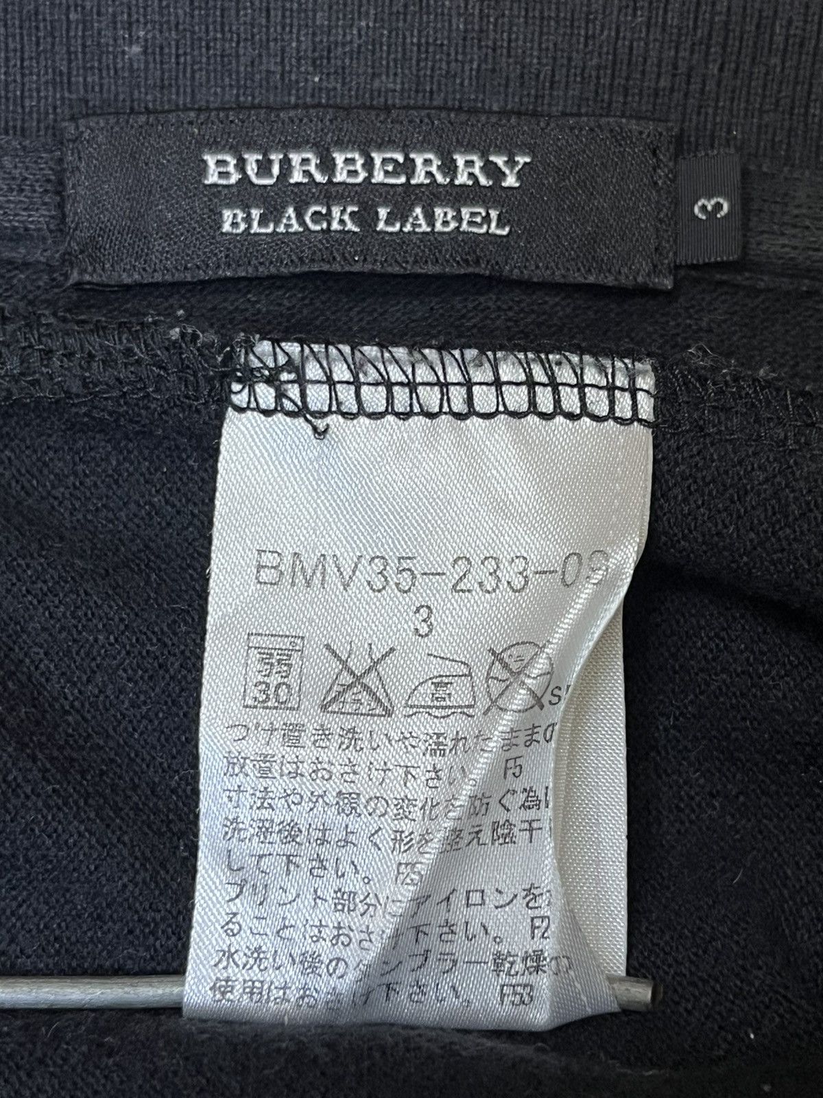 Burberry Nice🔥BURBERRY BLACK LABEL made in japan polo shirts Size US M / EU 48-50 / 2 - 14 Thumbnail