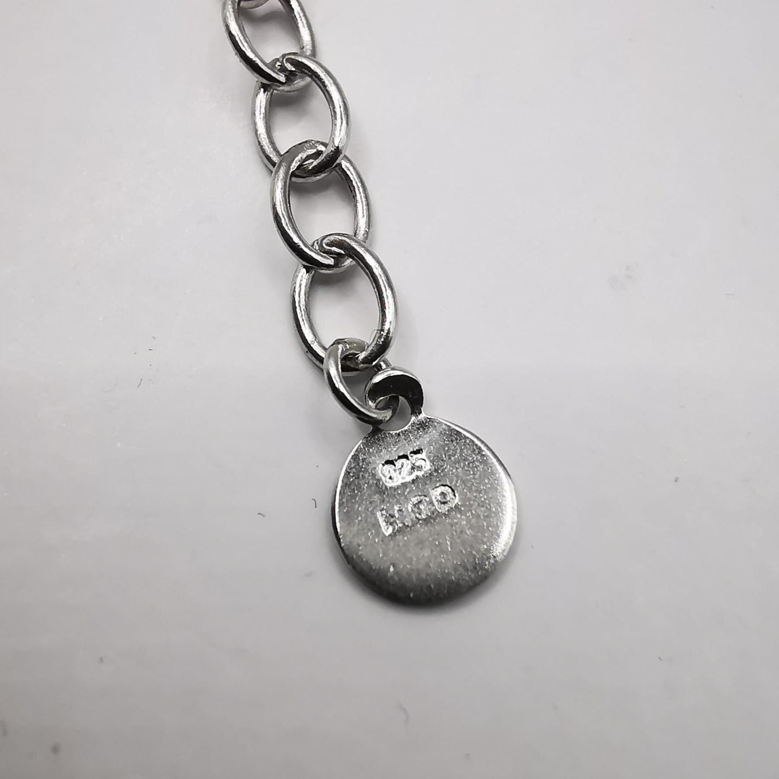 Sterling Silver Vintage Bracelet Jewelry,925 Sterling Silver, Handmade 5,04g Size ONE SIZE - 5 Thumbnail