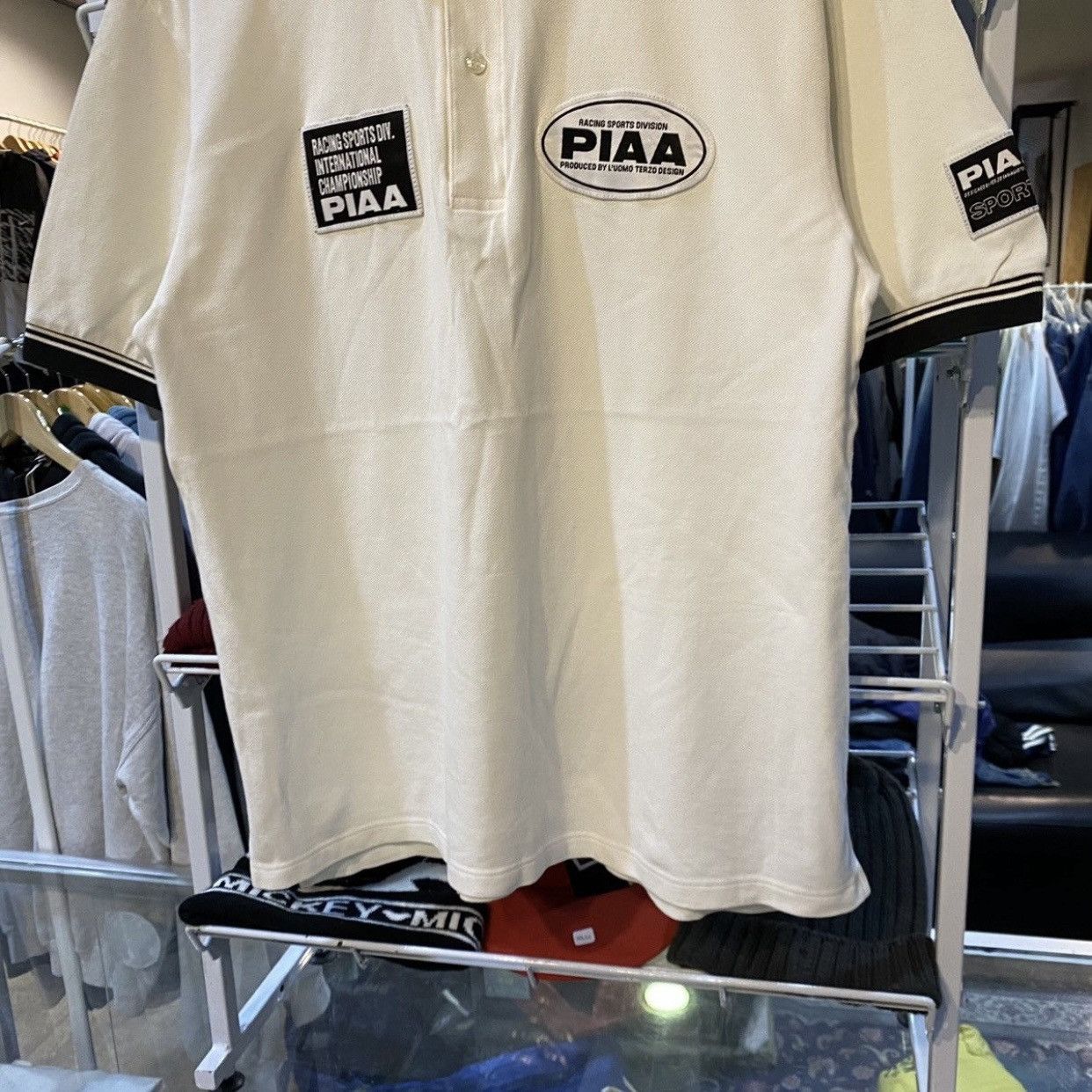 Sports Specialties Vintage PIAA F1 Grand Prix Racing Team Polo Shirt Size US L / EU 52-54 / 3 - 4 Thumbnail