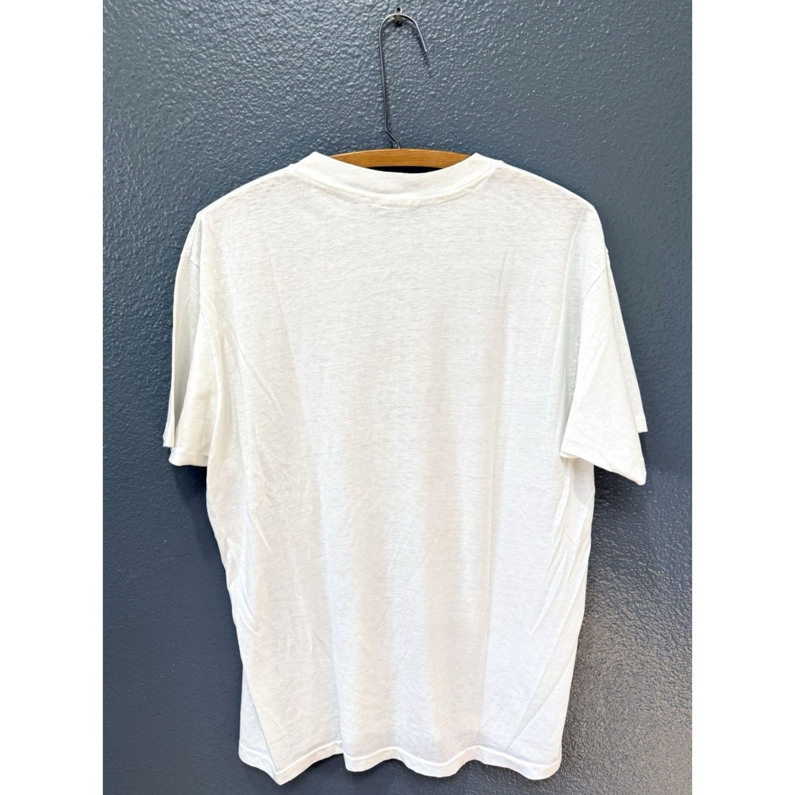 Vintage VINTAGE Mom USA T-Shirt 80s Graphic Drawing White Medium Mens Boys Girls Adults Size M Size US M / EU 48-50 / 2 - 6 Thumbnail