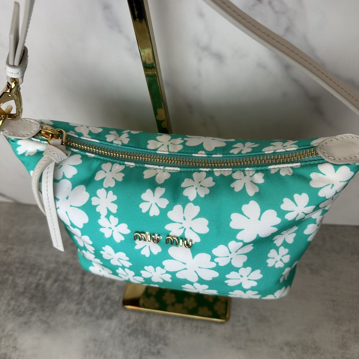 Miu Miu Miu Miu Nylon Top Handle Bag Size ONE SIZE - 3 Thumbnail