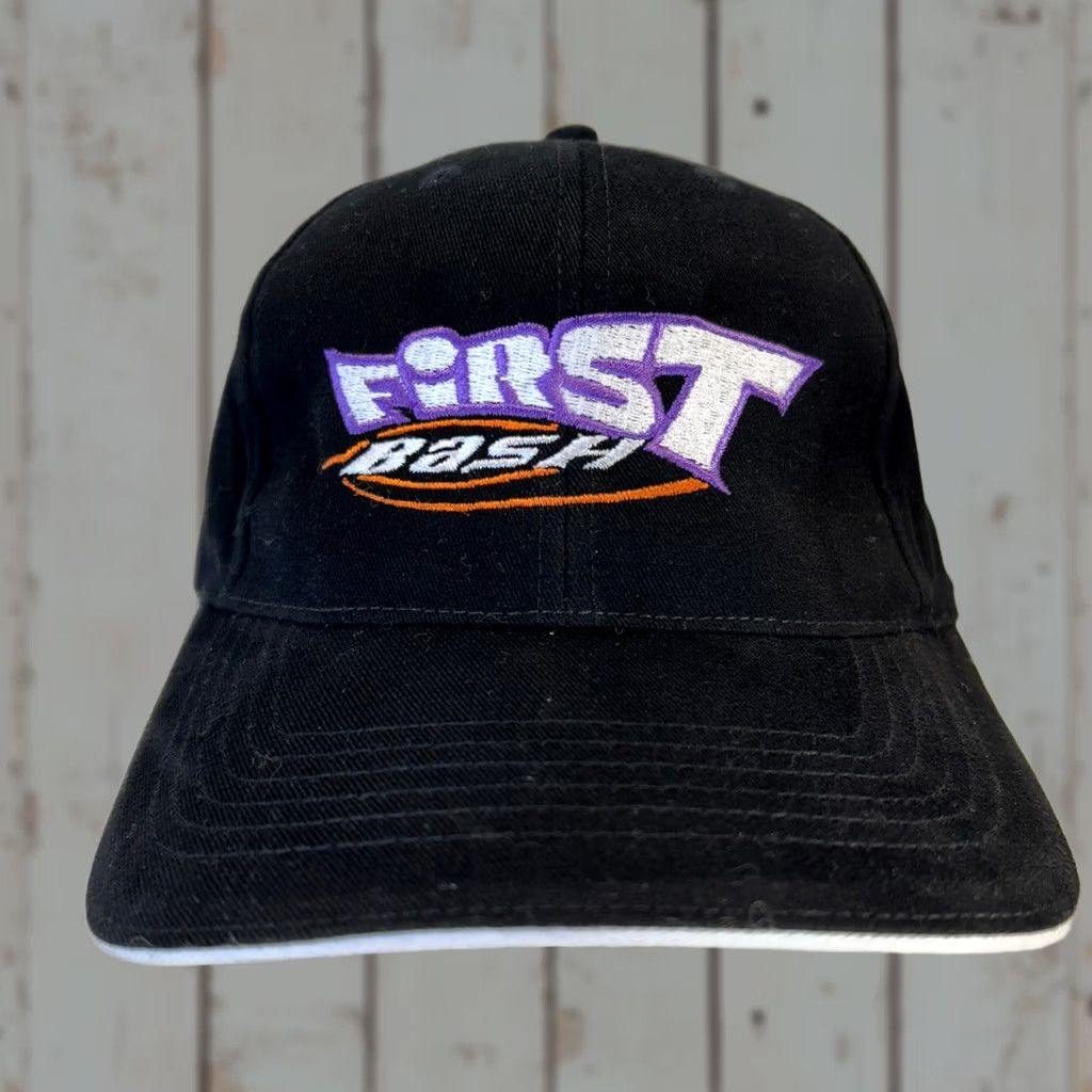 Vintage VINTAGE Big X 90s Hat Black One Size Adjustable Cotton Baseball Cap Mens Car Show Auto Classic Y2K Size ONE SIZE - 1 Thumbnail